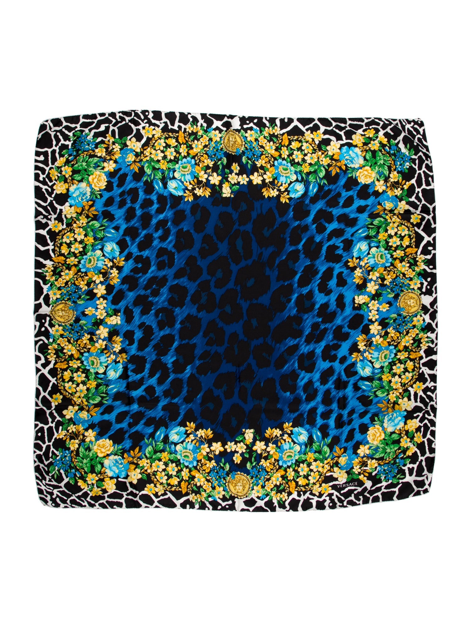 Versace Silk Printed Scarf