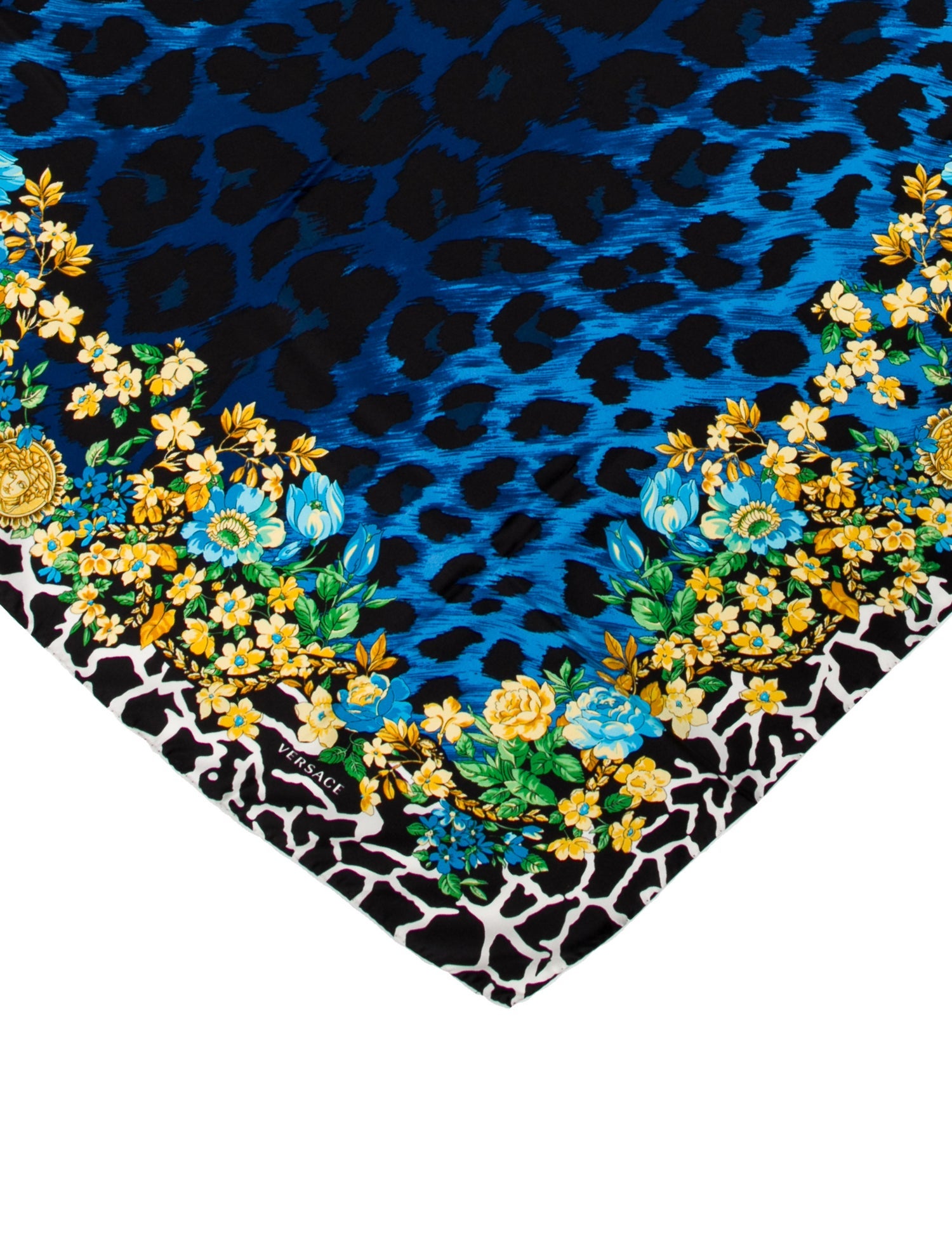 Versace Silk Printed Scarf