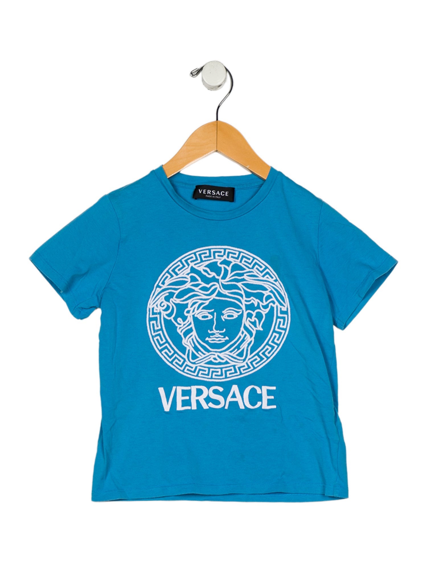 Versace Toddler Boys' Embroidered Short Sleeve Shirt
