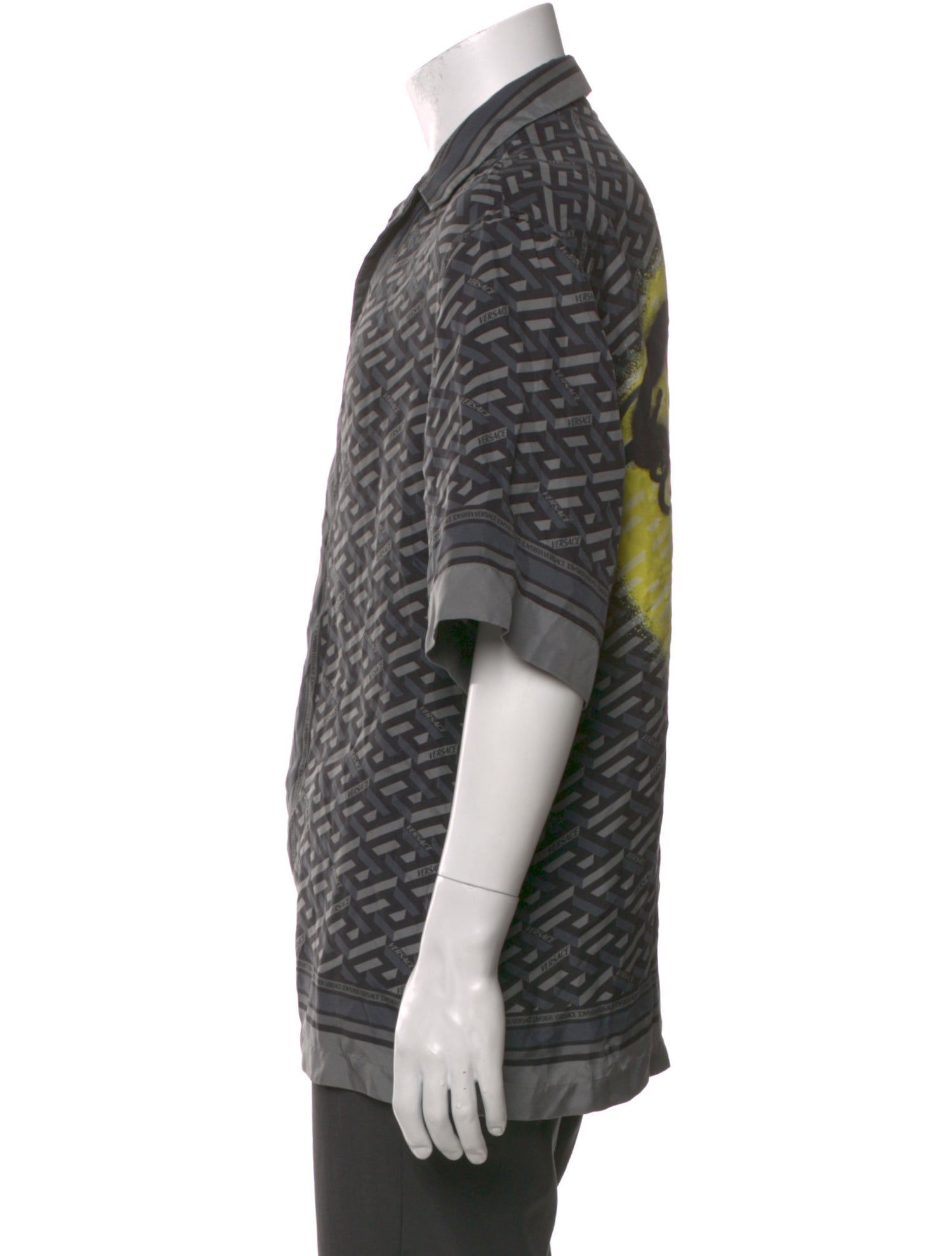 Versace Silk Printed Shirt