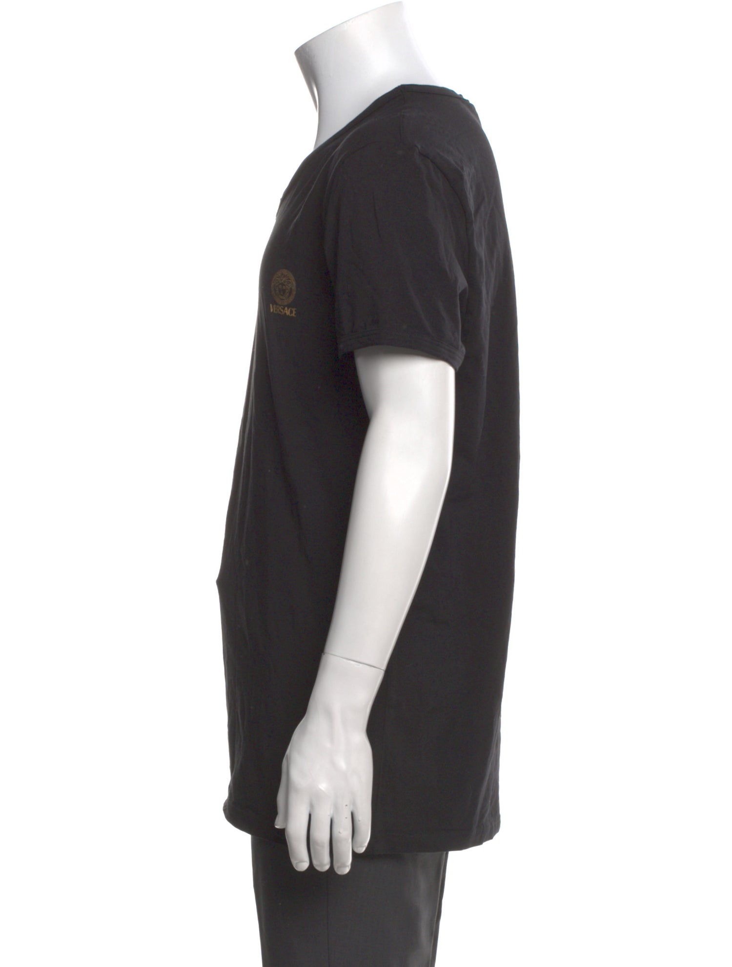 Versace V-Neck Short Sleeve T-Shirt