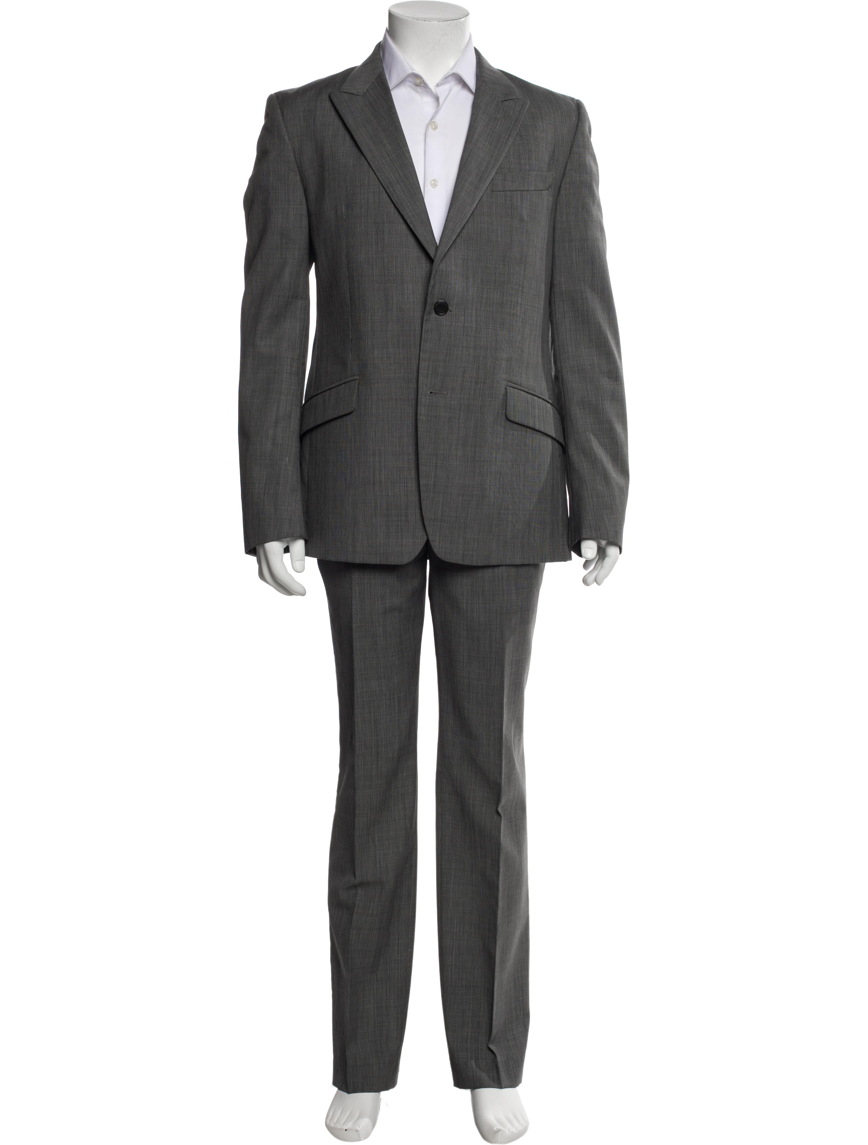 Versace Collection Wool Two Piece Suit
