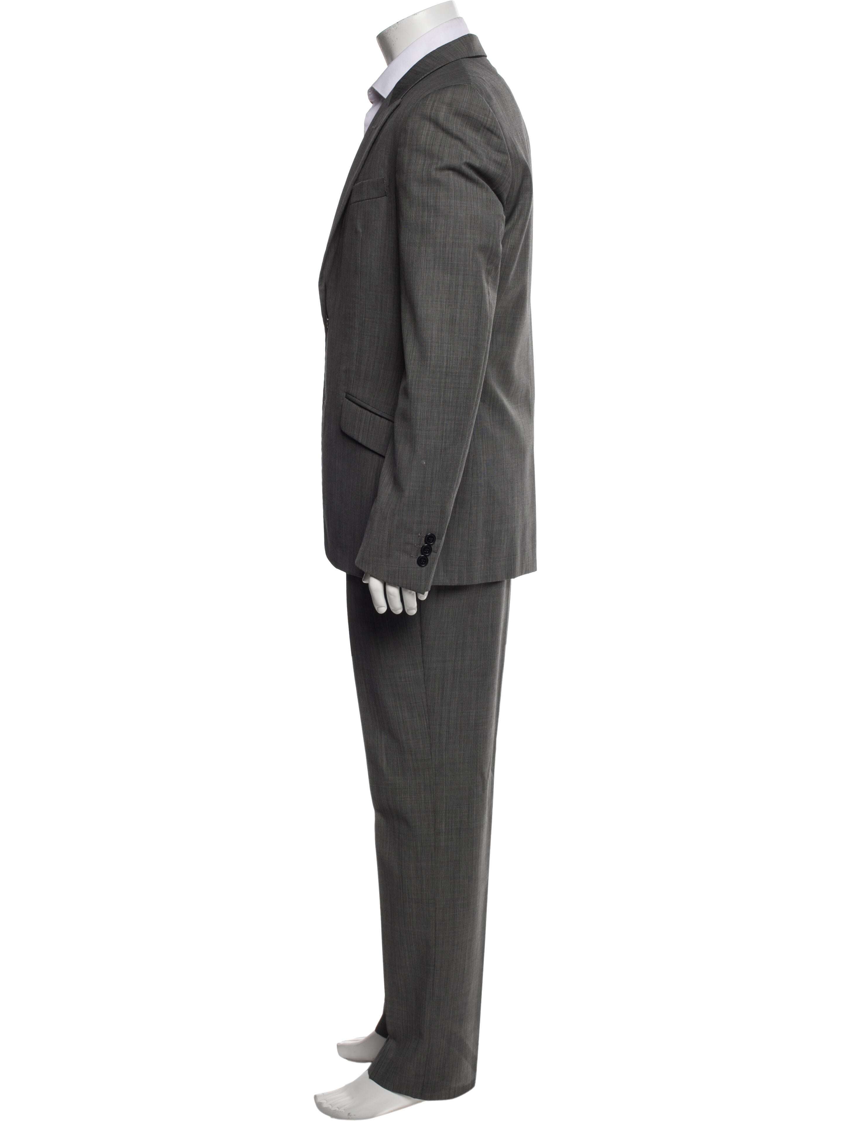 Versace Collection Wool Two Piece Suit
