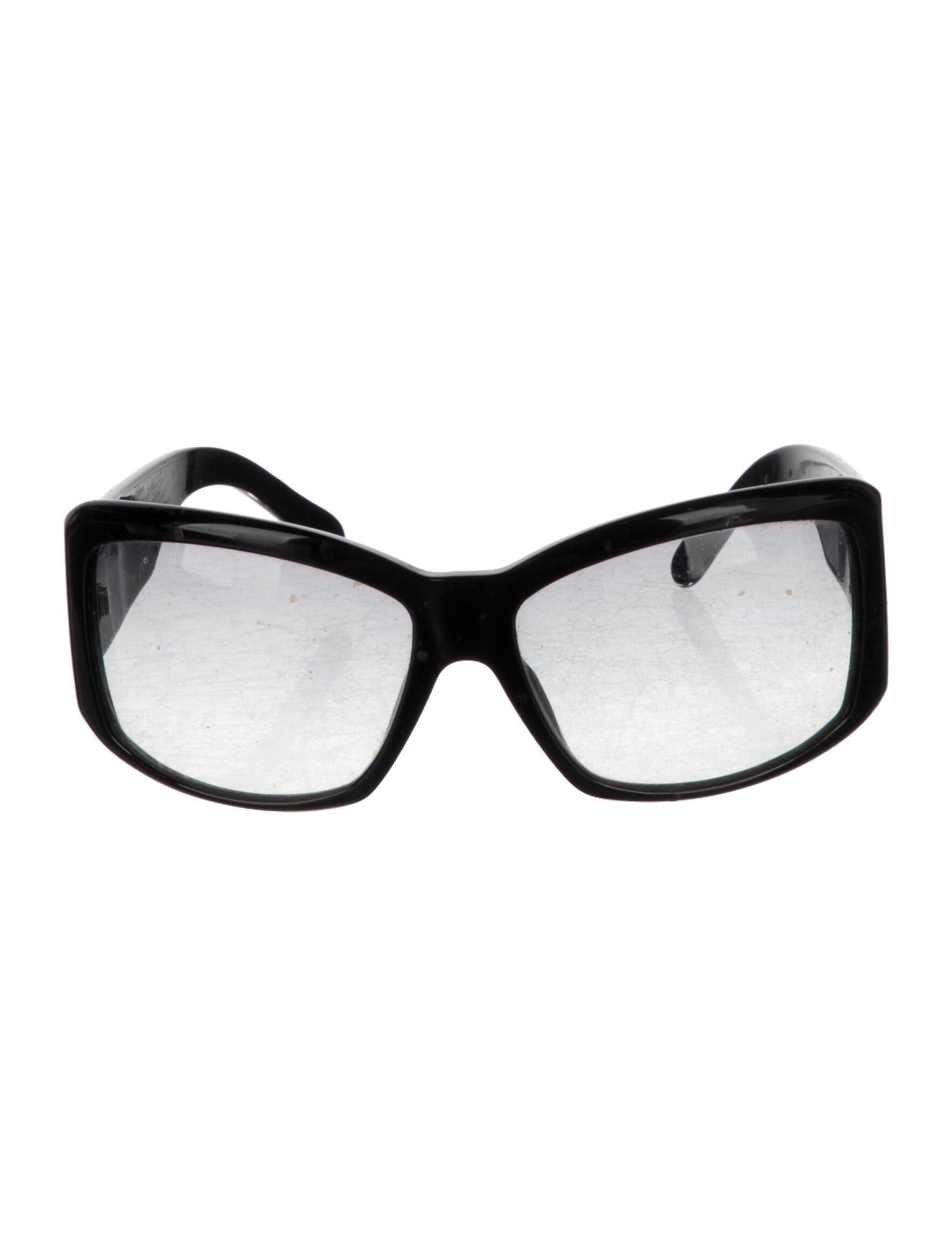 Versace Oversize Gradient Sunglasses