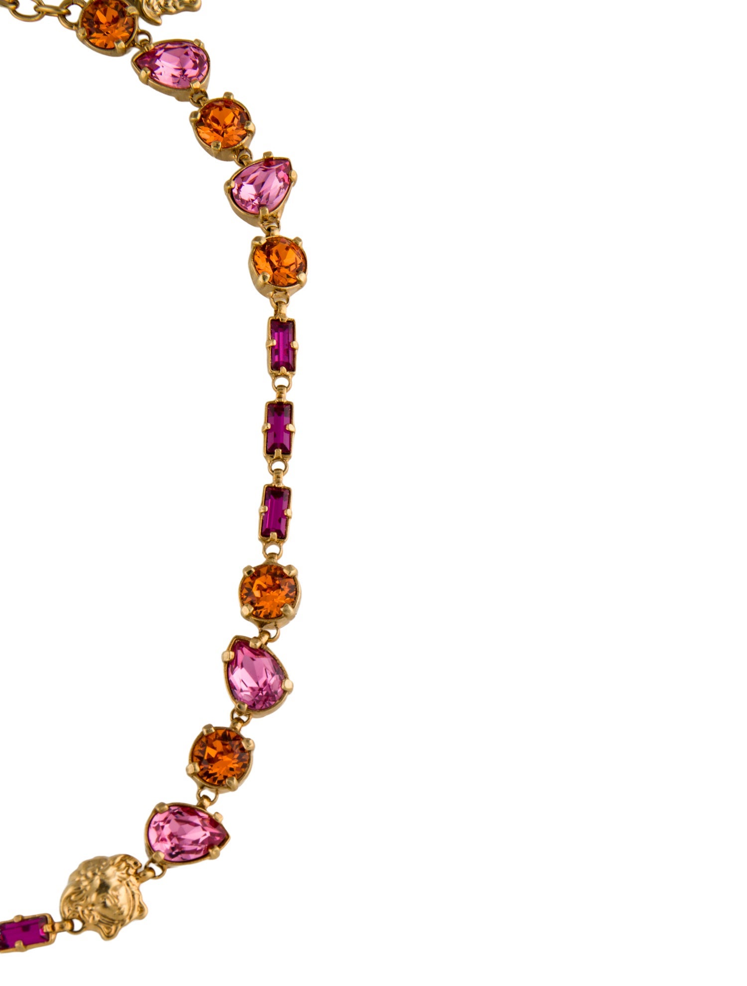 Versace Crystal Collar Necklace