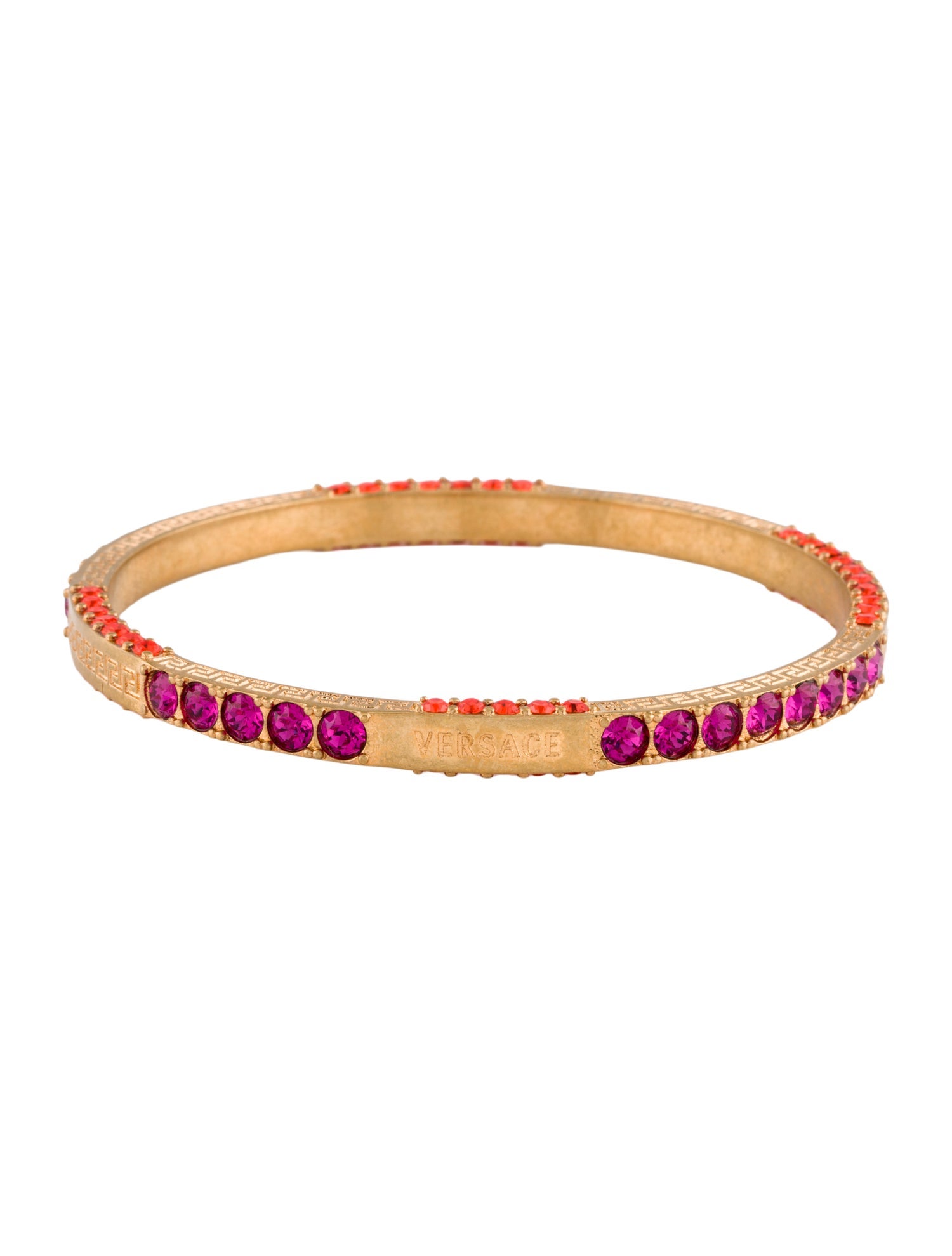 Versace Crystal Bangle Bracelet