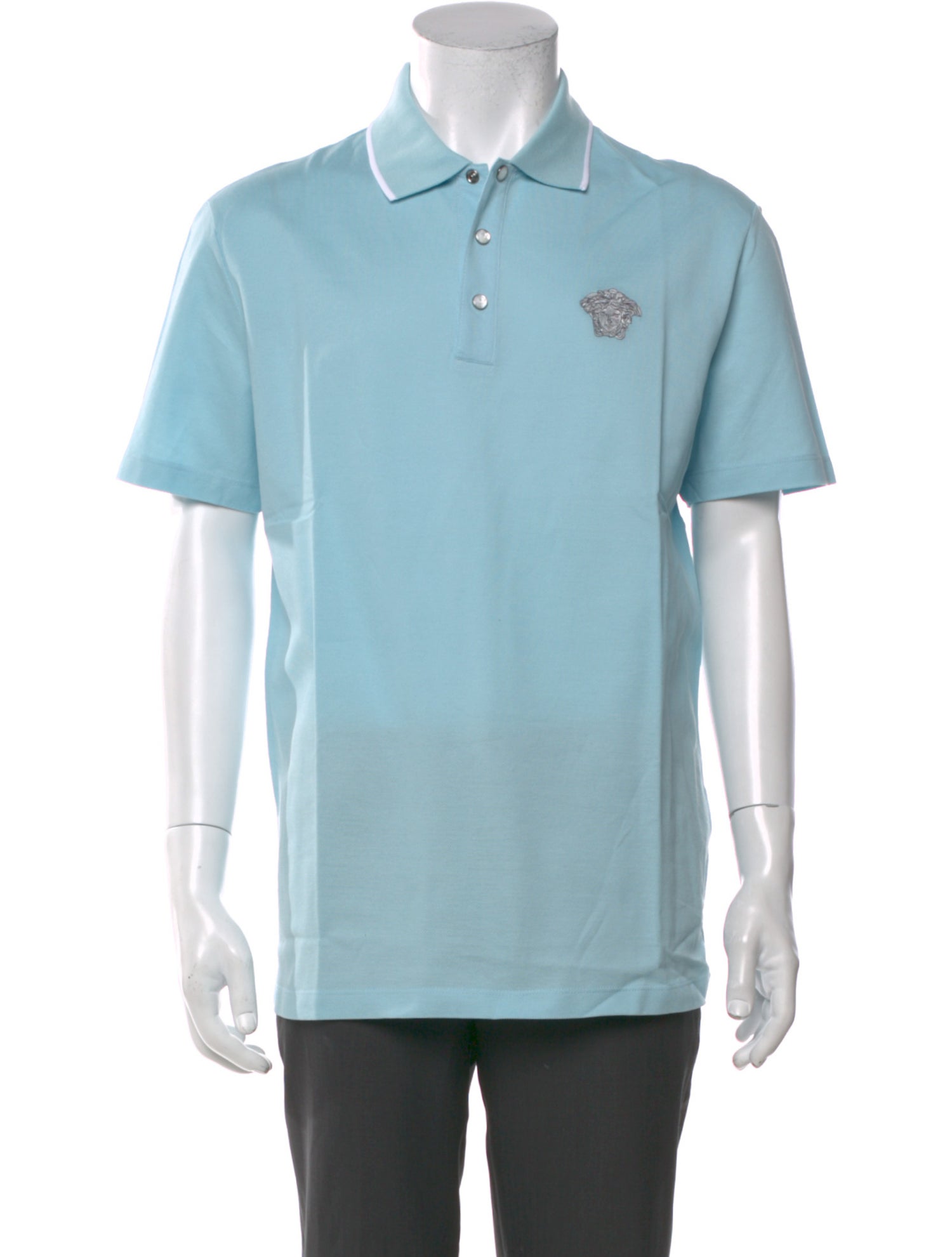 Versace Collar Short Sleeve Polo Shirt w/ Tags