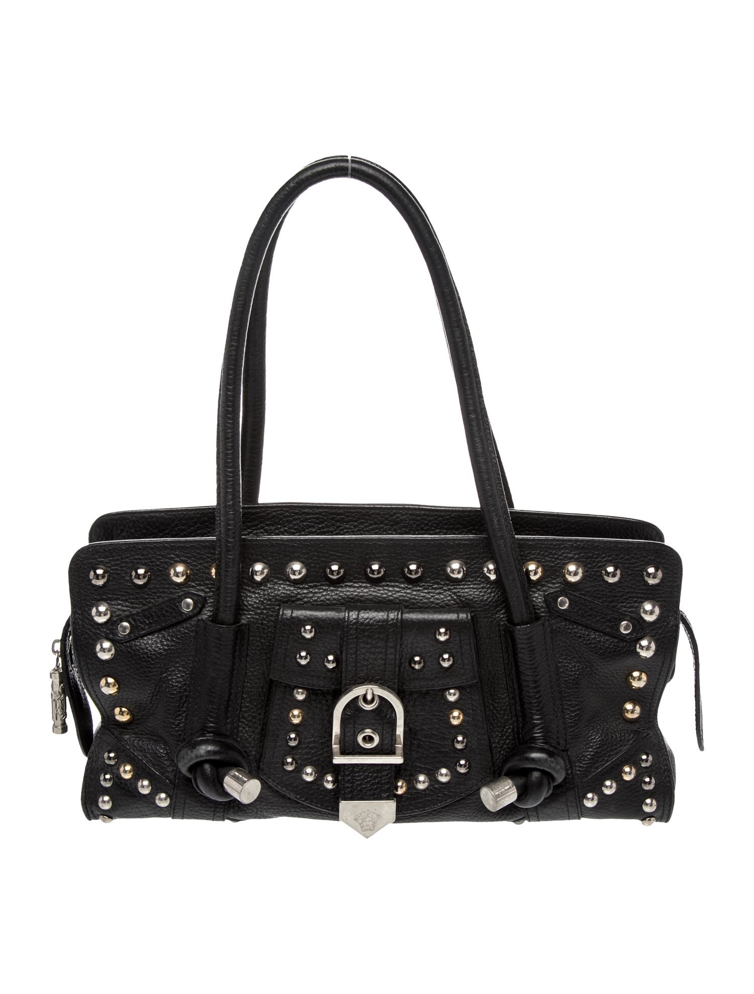 Versace Leather Shoulder Bag