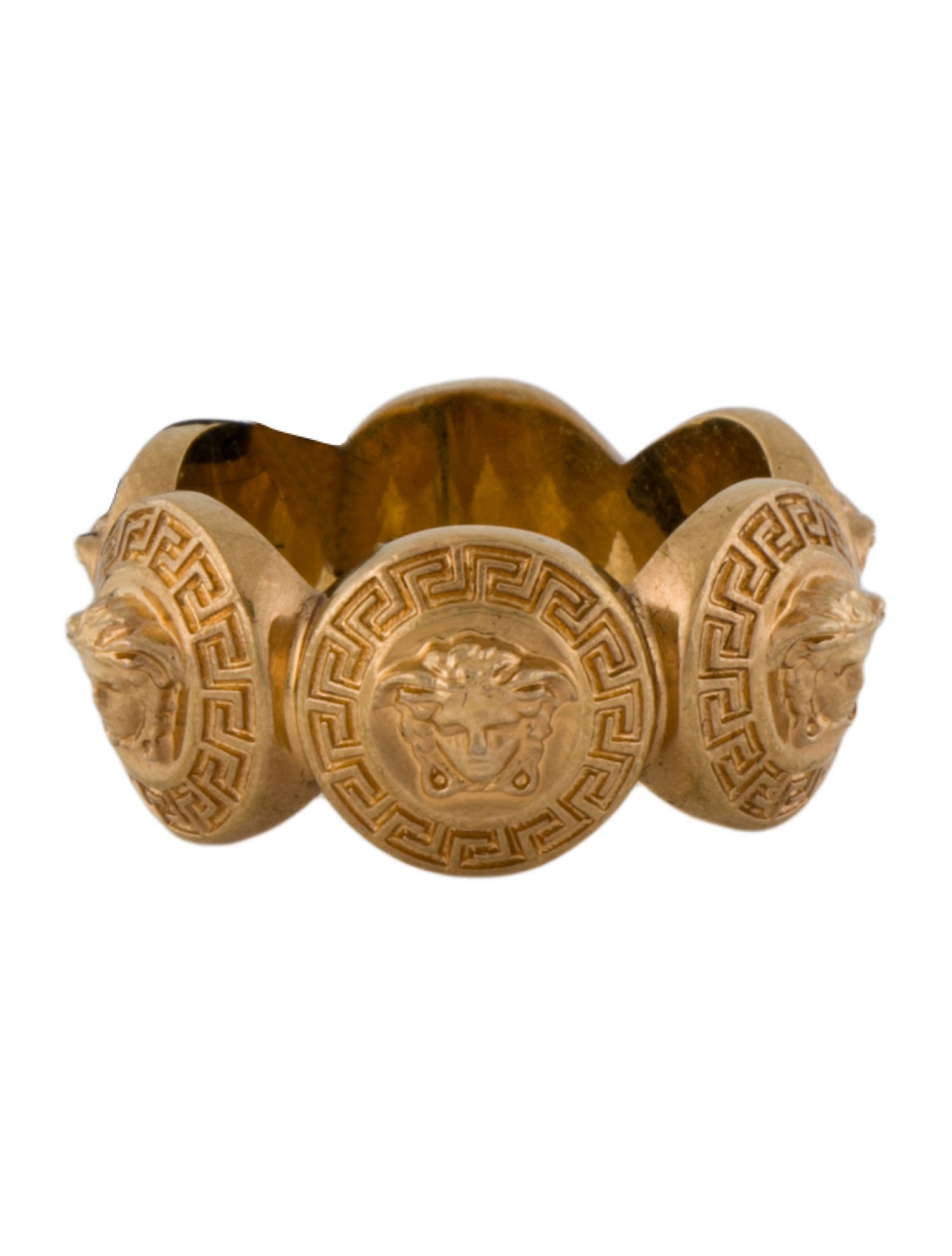 Versace Tribute Medusa Band Ring