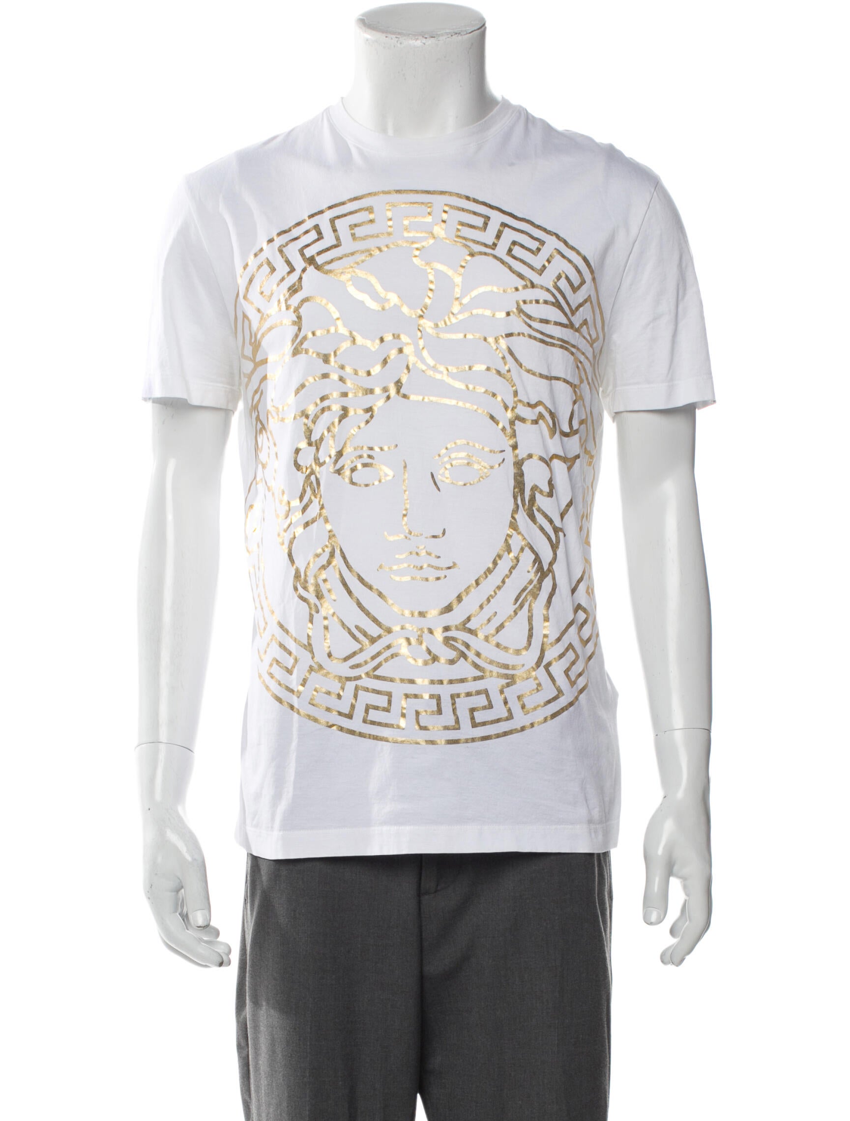Versace Medusa Insignia Crew Neck T-Shirt
