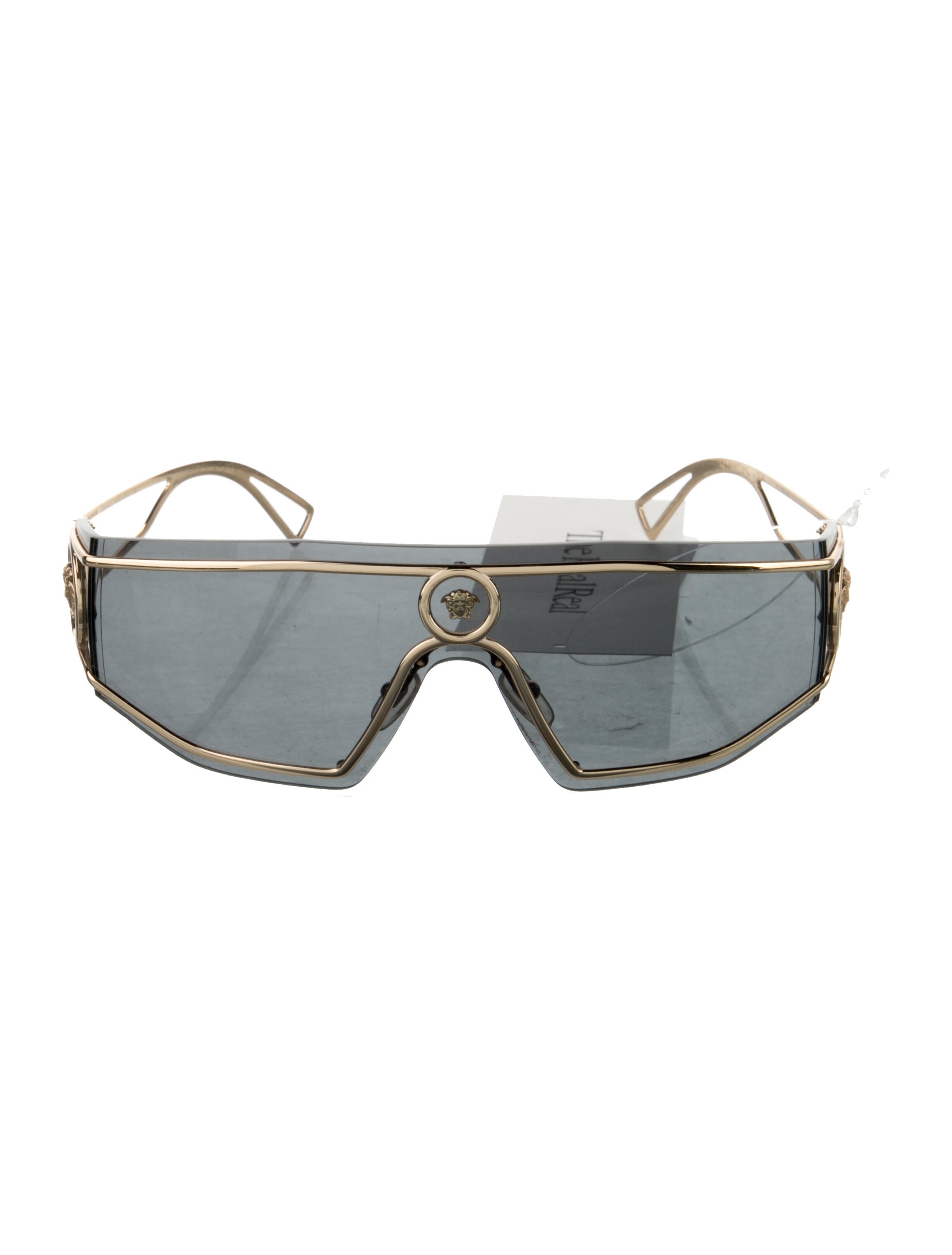 Versace Medusa Insignia Shield Sunglasses