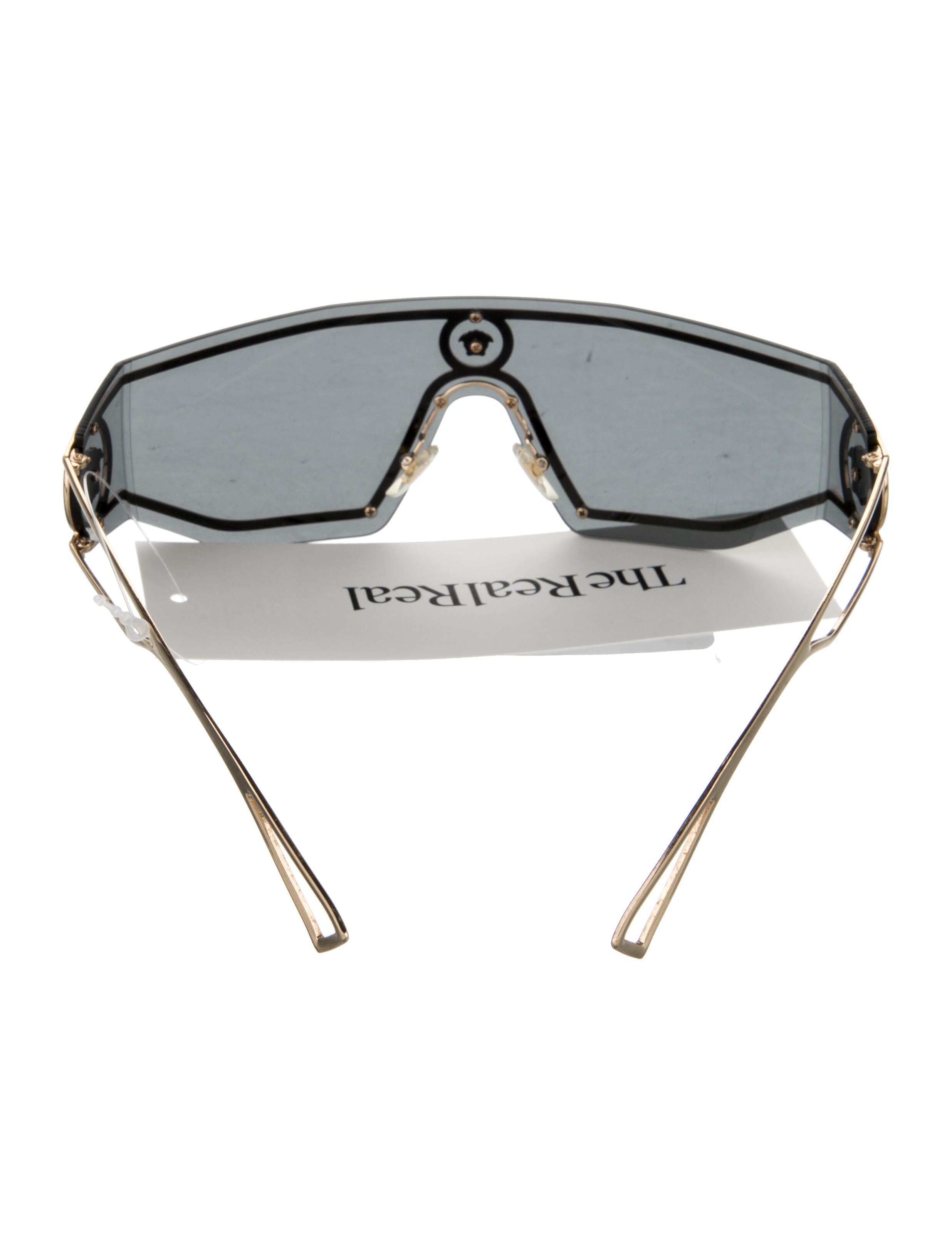 Versace Medusa Insignia Shield Sunglasses