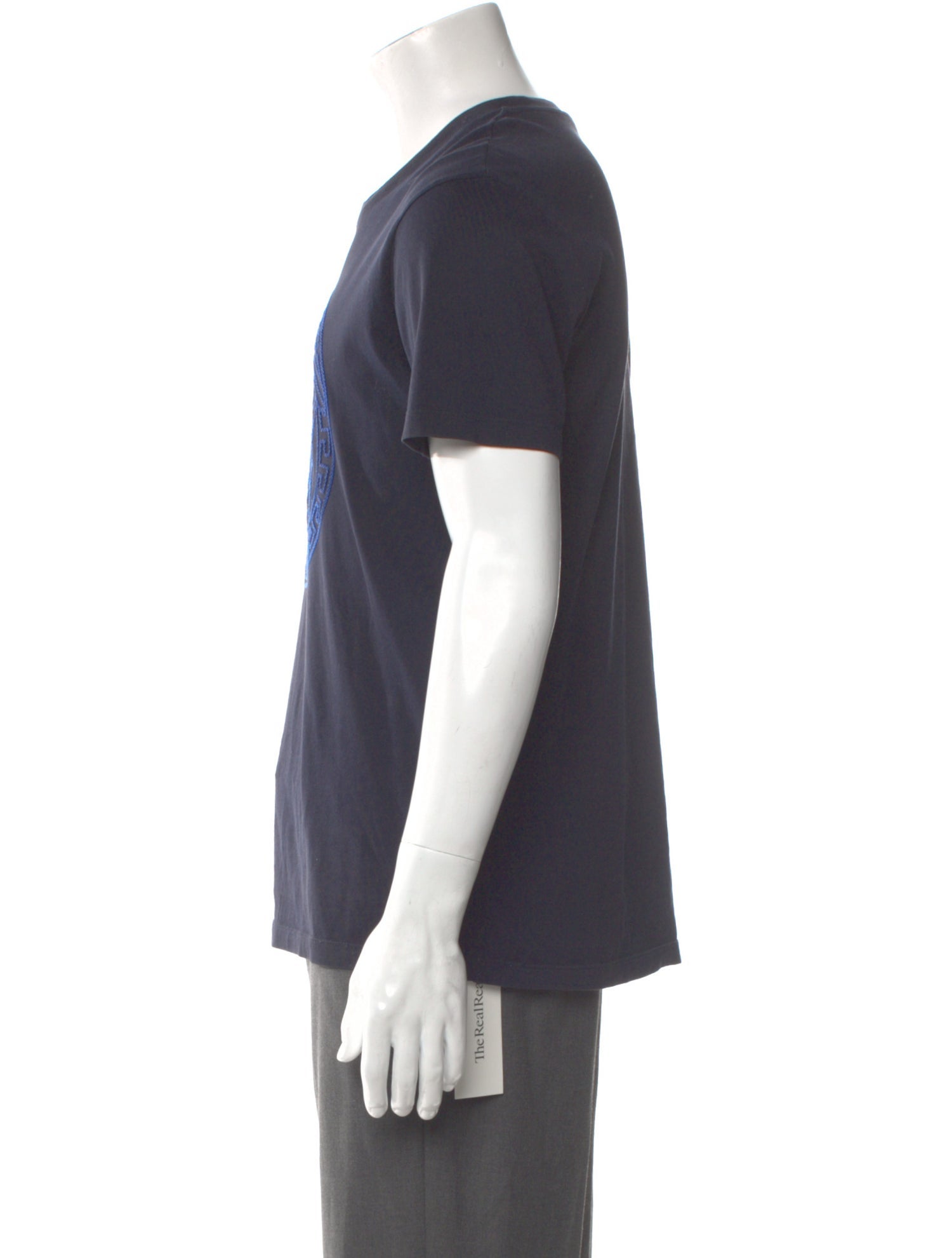 Versace Graphic Print Crew Neck T-Shirt