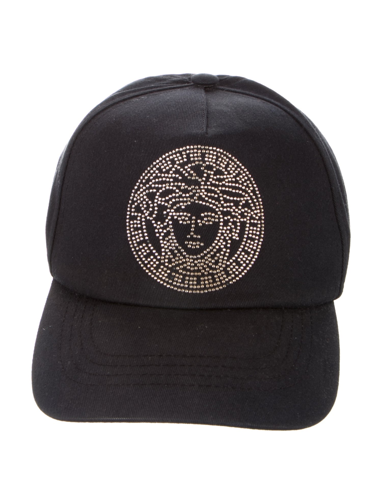 Versace Studded Logo Hat