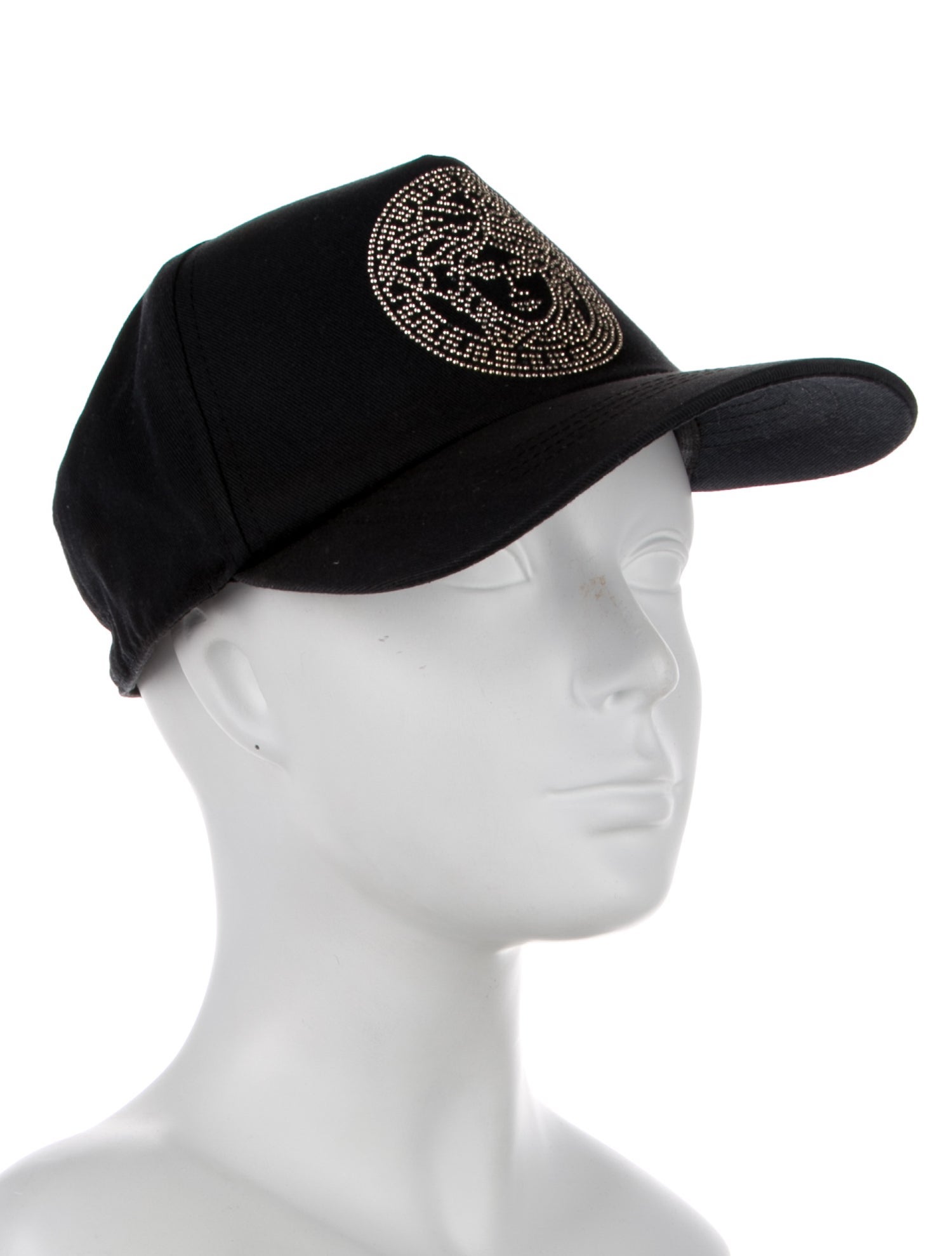 Versace Studded Logo Hat