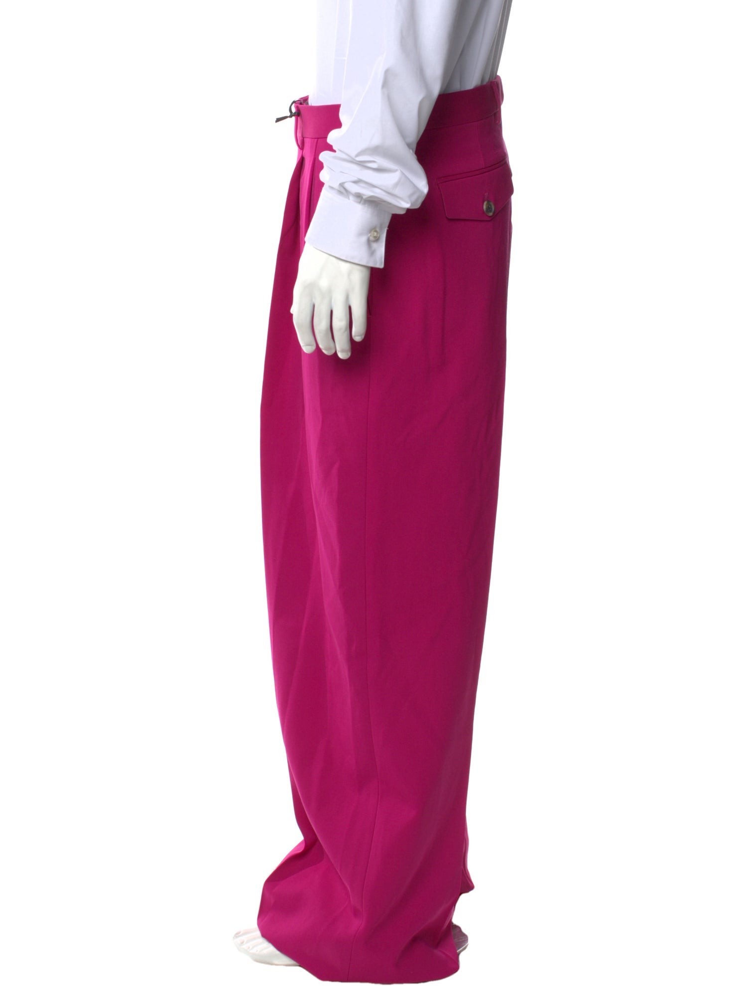 Versace Virgin Wool Dress Pants