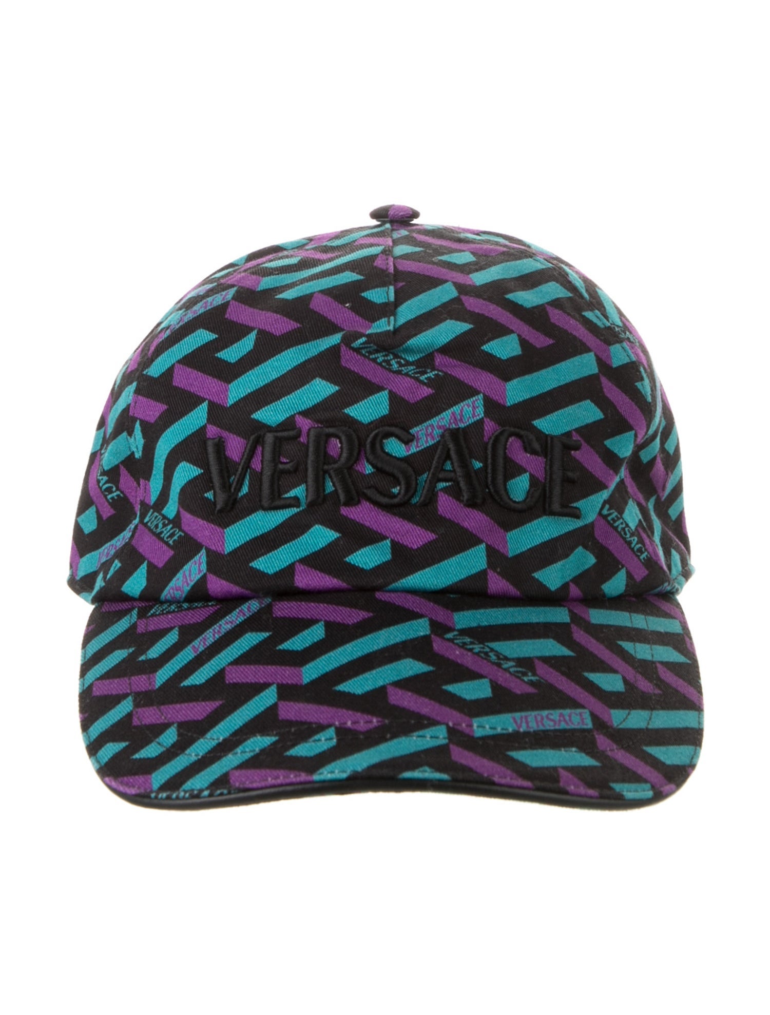 Versace Embroidered logo baseball cap