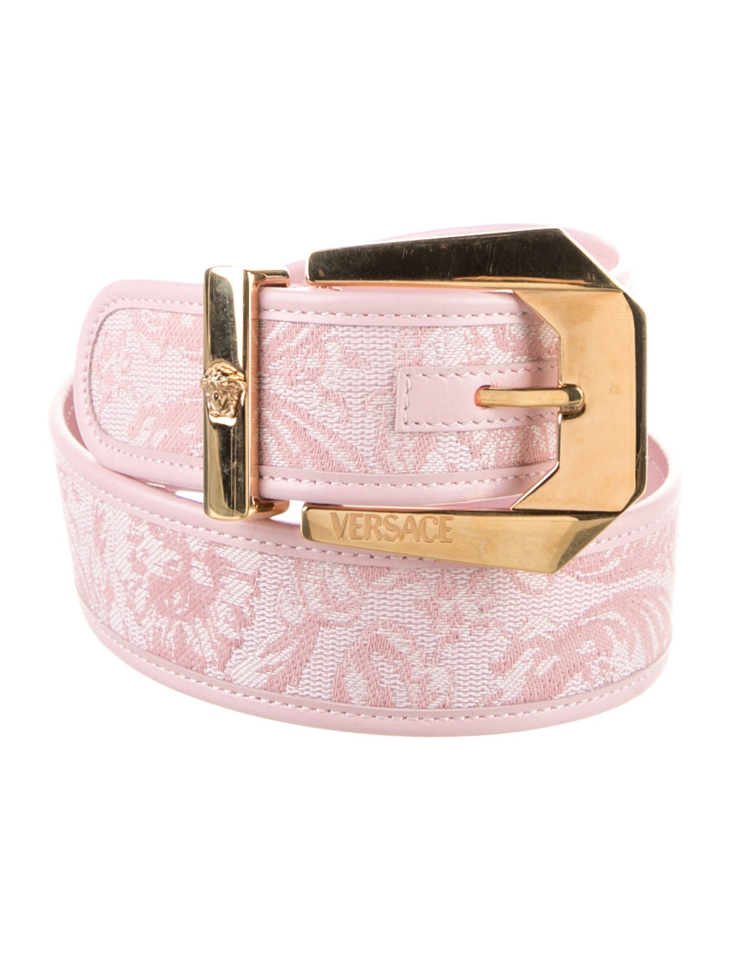 Versace Canvas Belt