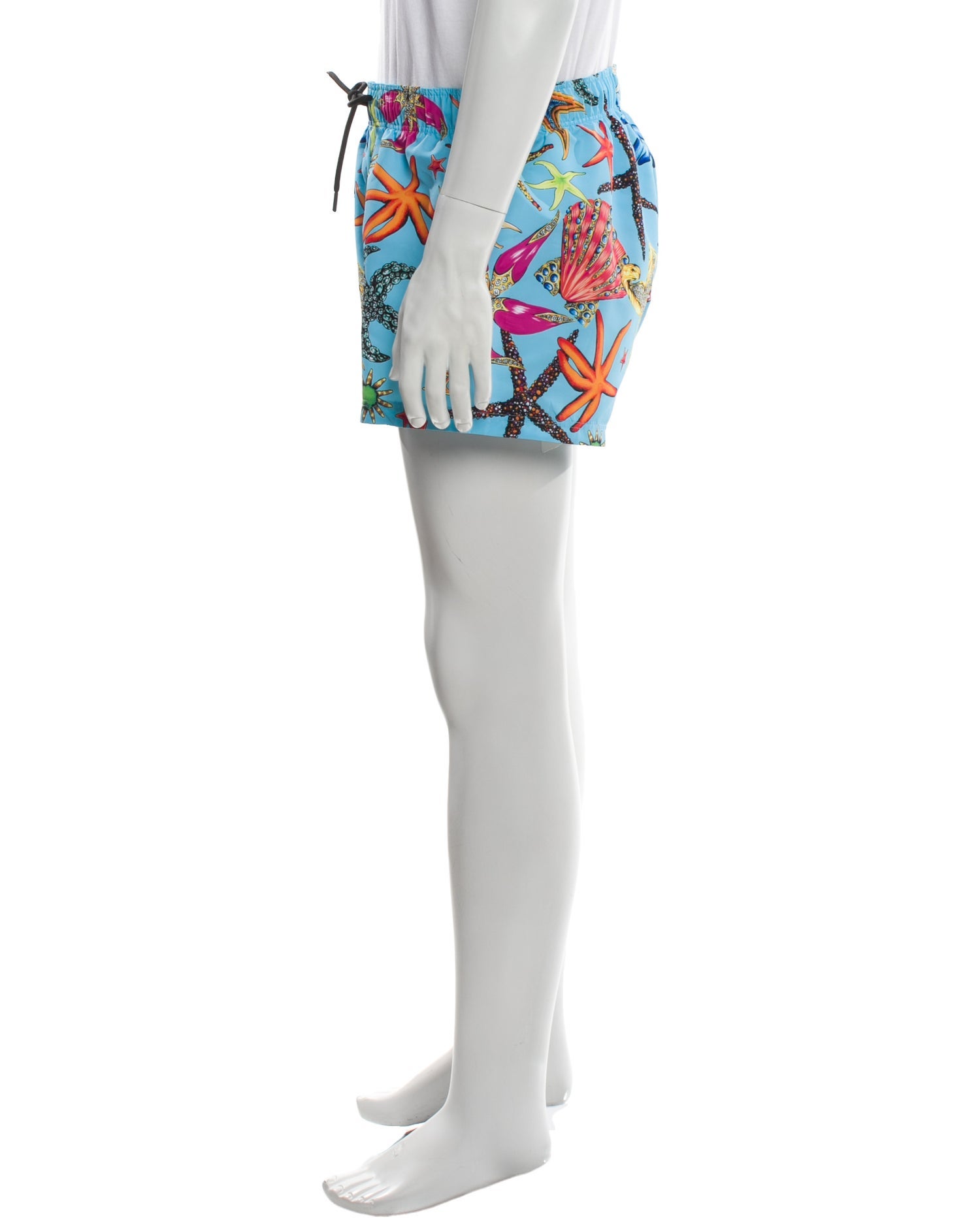 Versace Printed Swim Trunks