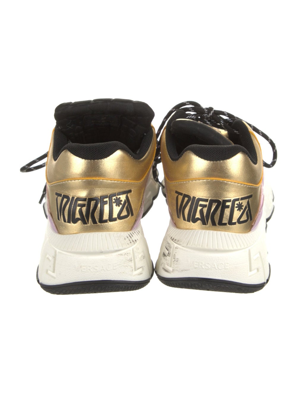 Versace Colorblock Pattern Athletic Sneakers - image 4