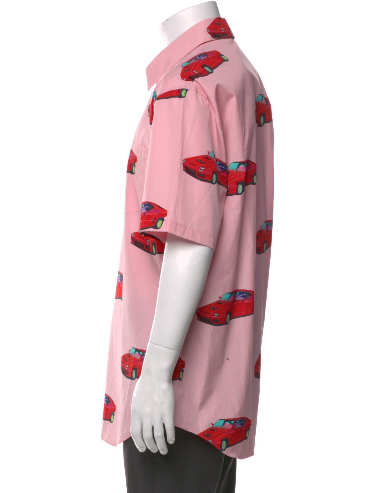 Versace Printed Short Sleeve Shirt w/ Tags