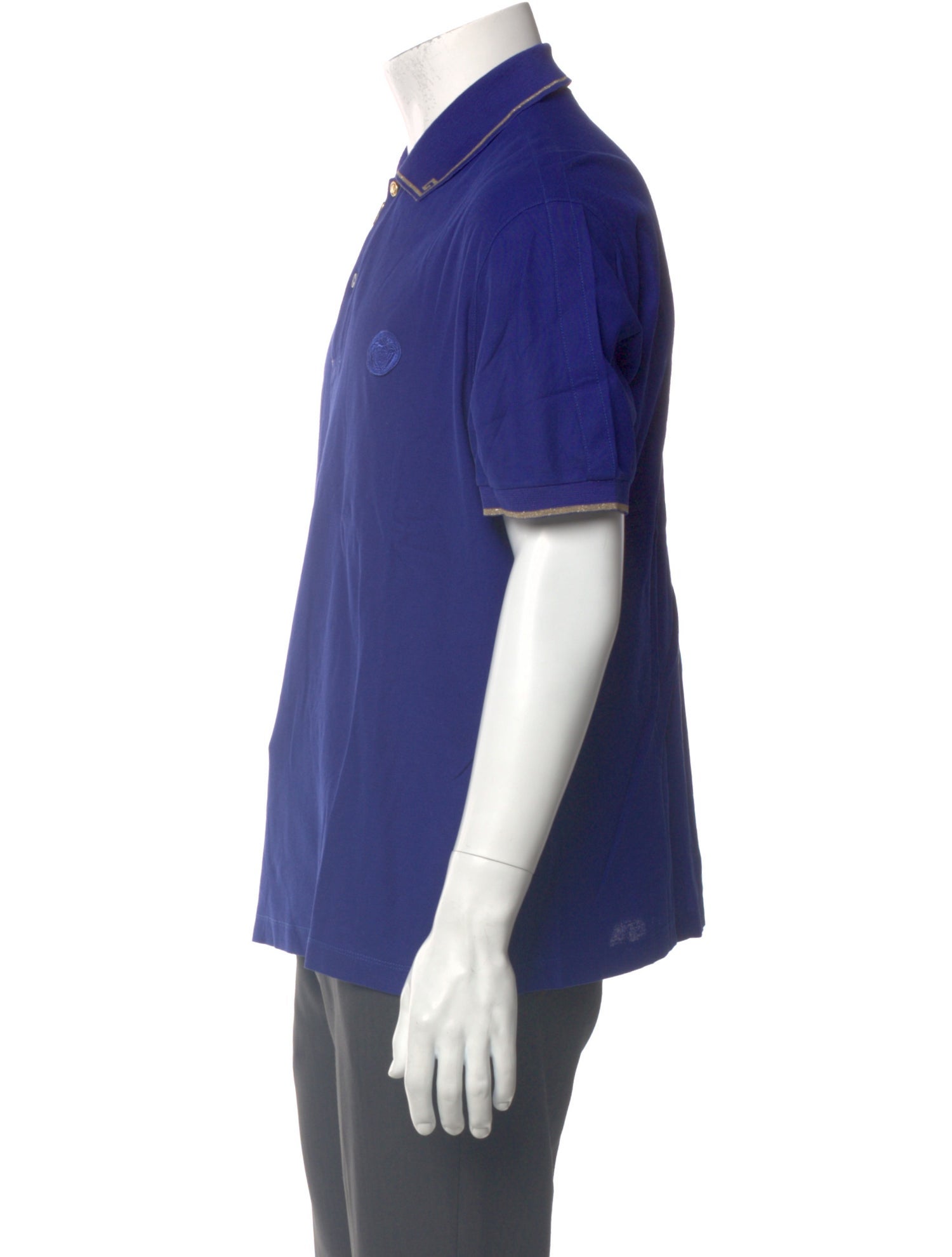 Versace Collar Short Sleeve Polo Shirt