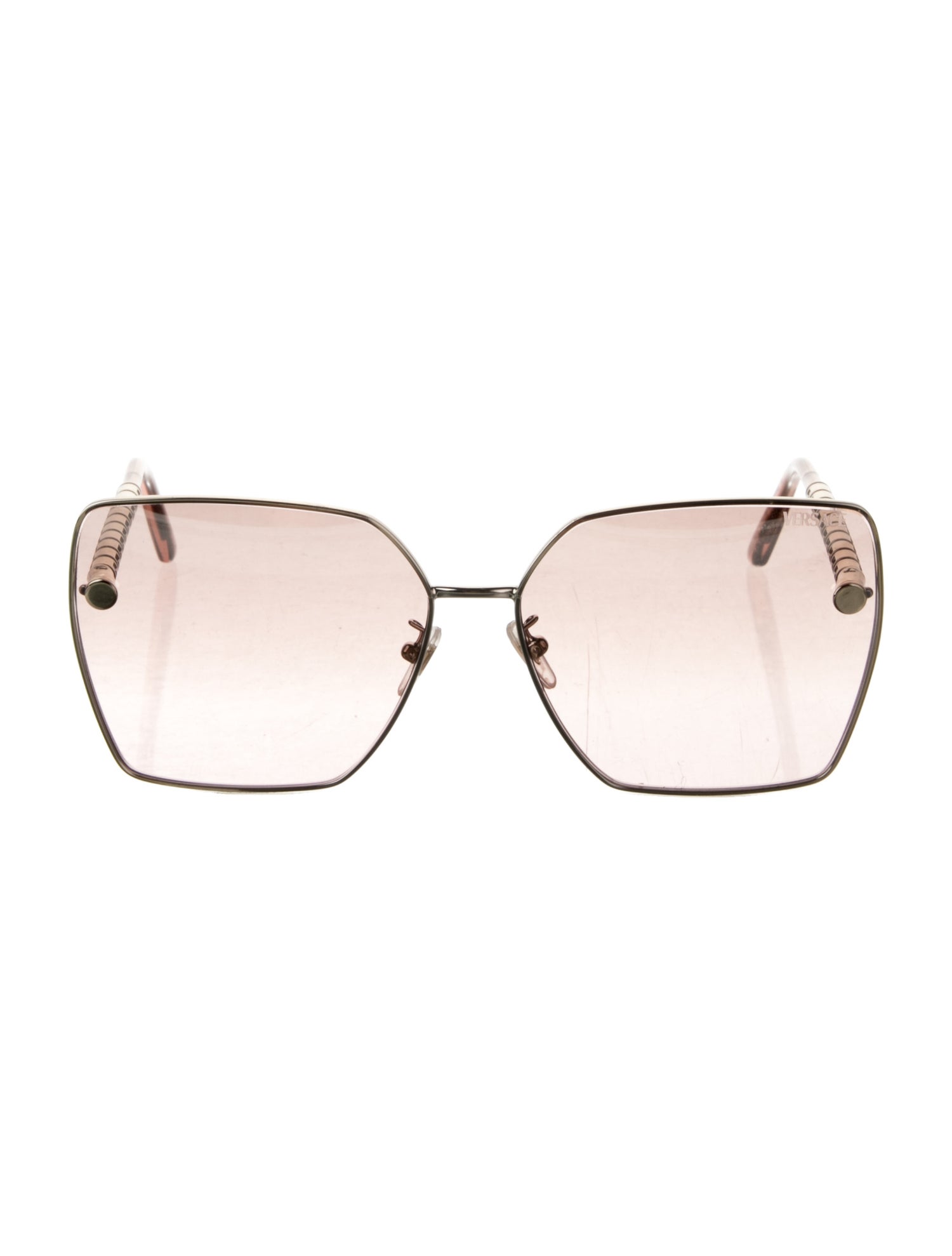 Versace Oversize Gradient Sunglasses