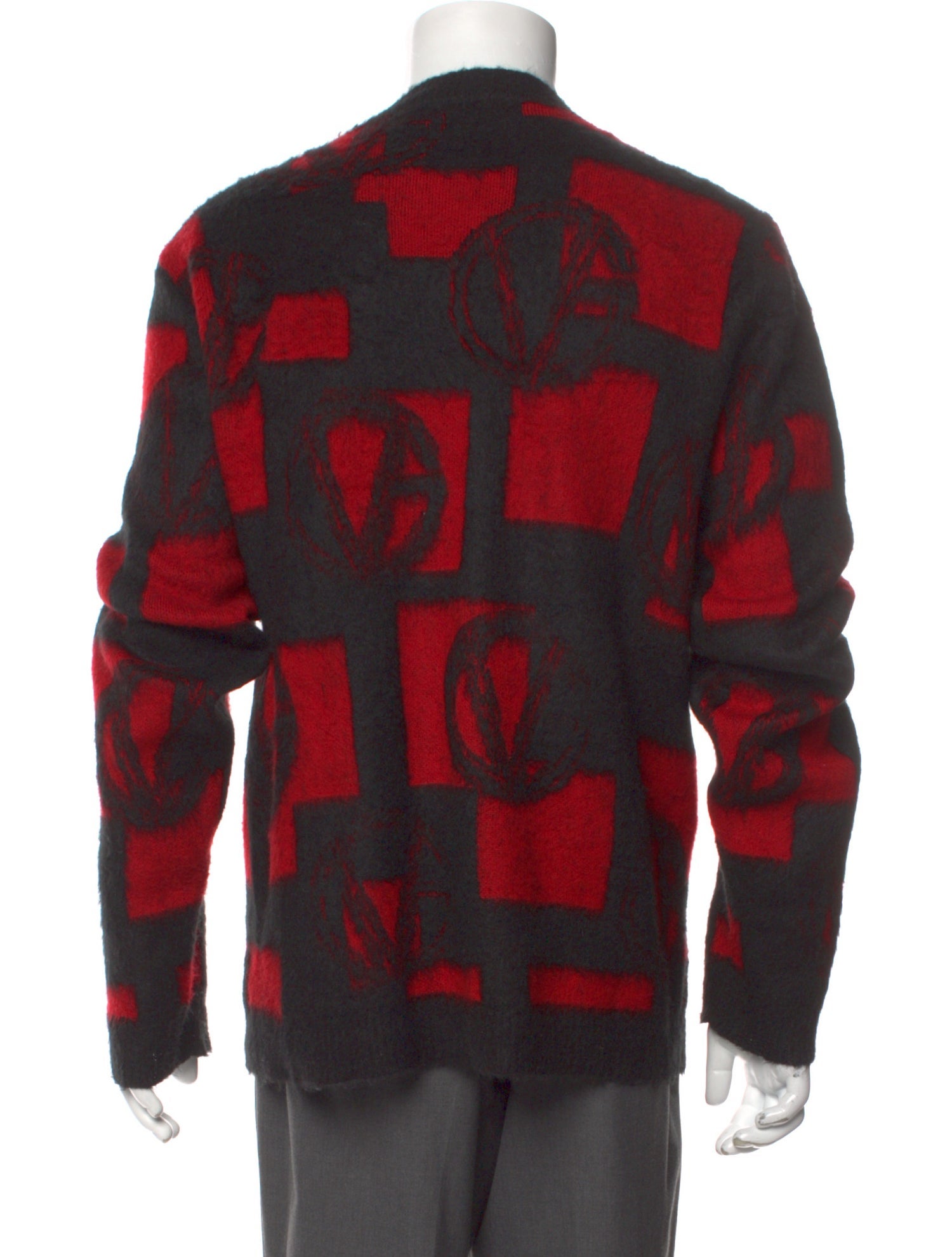 Printed Crew Neck Pullover