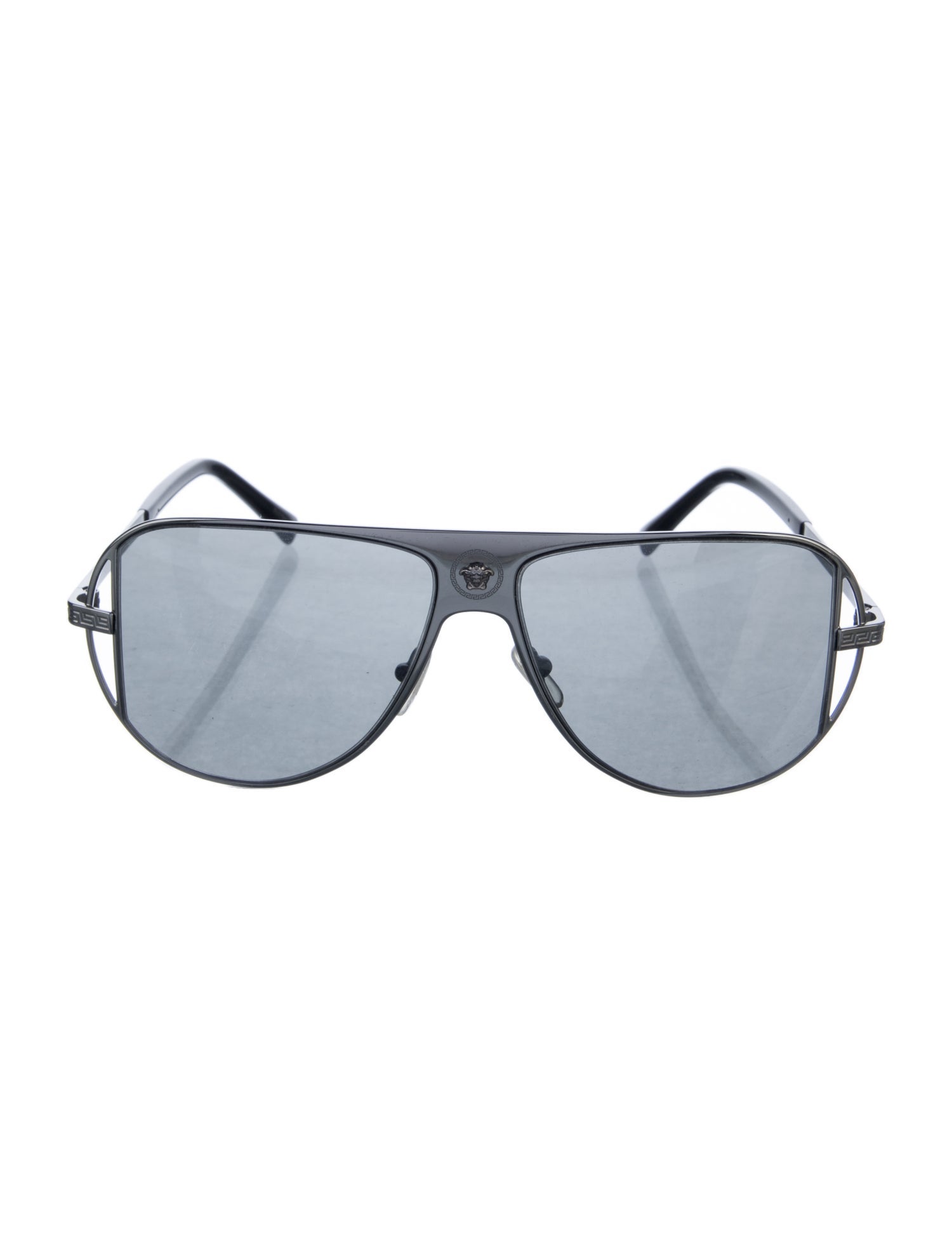 Versace Medusa Insignia Aviator Sunglasses