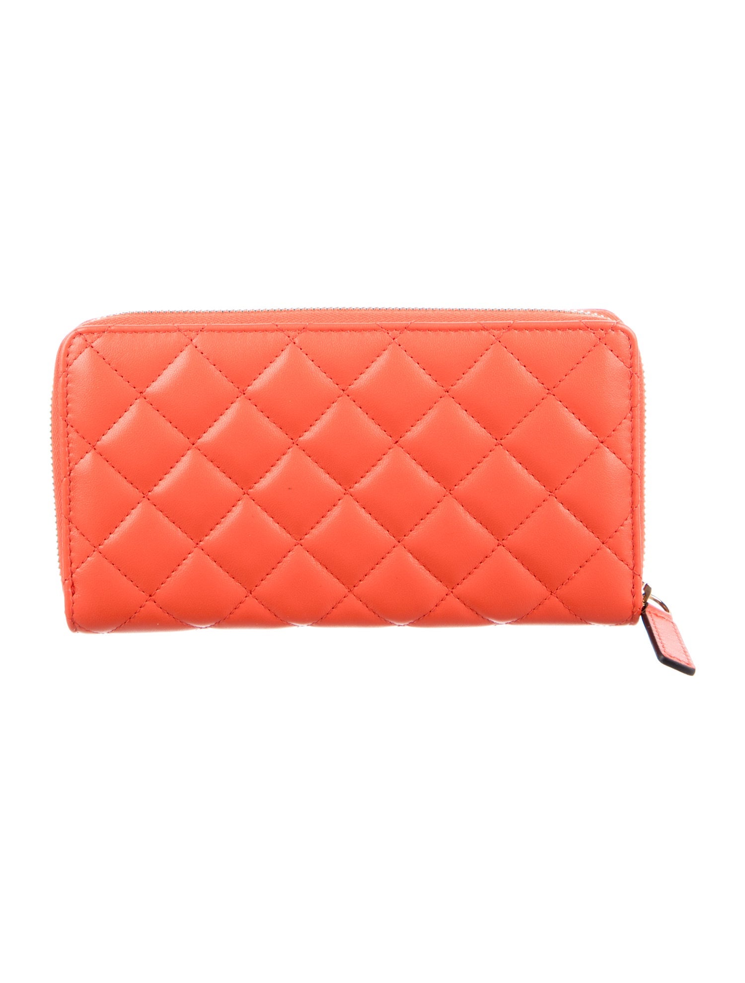 Versace Leather Continental Wallet