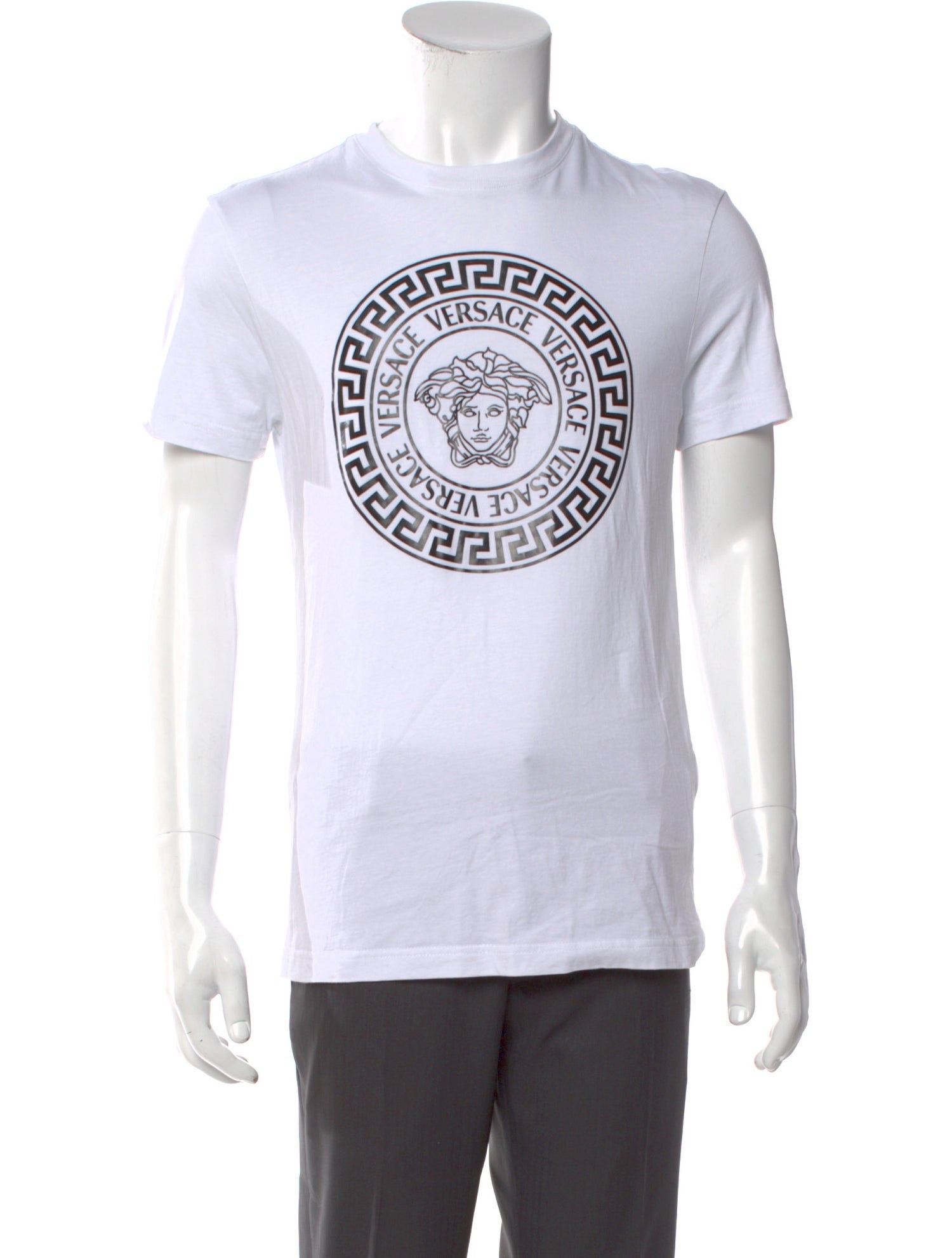 Versace Medusa Insignia Crew Neck T-Shirt