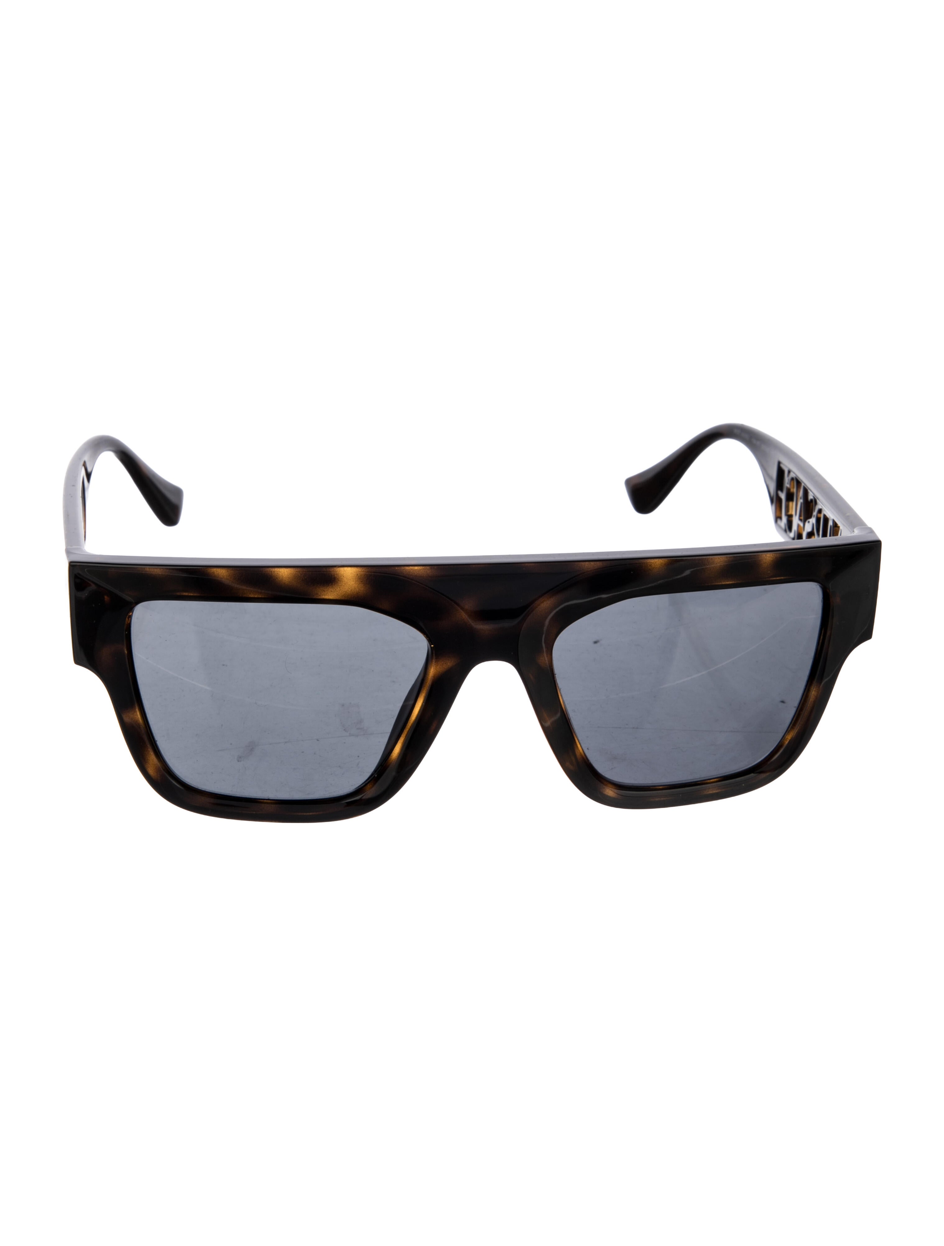 Versace Wayfarer Tinted Sunglasses