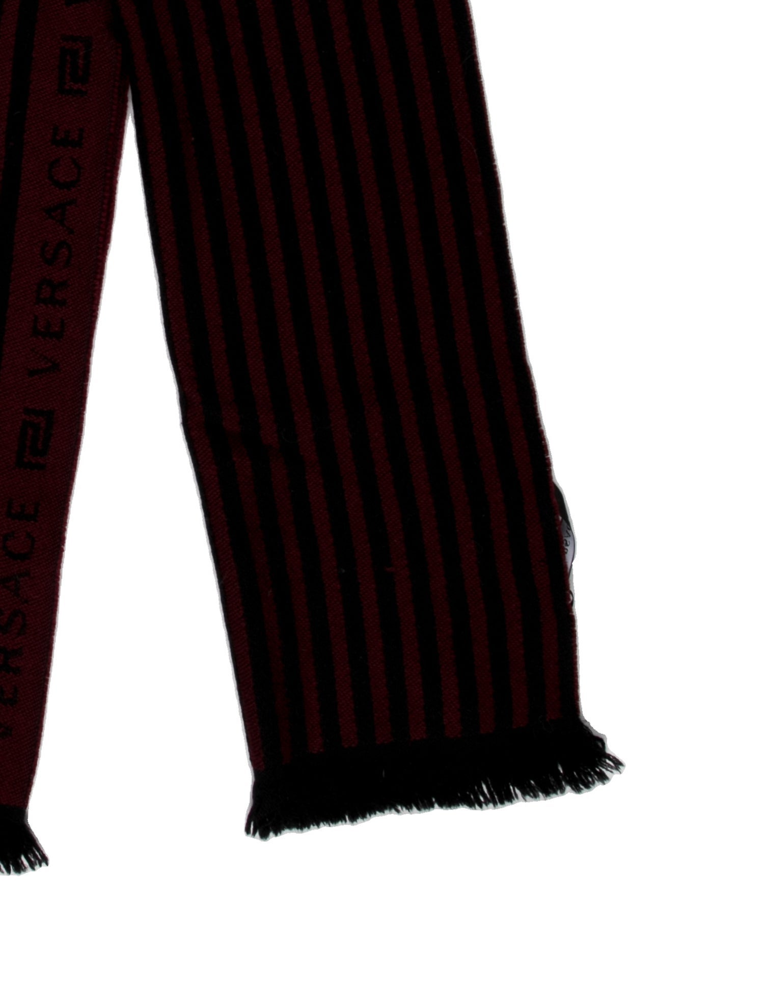 Versace Striped Scarf