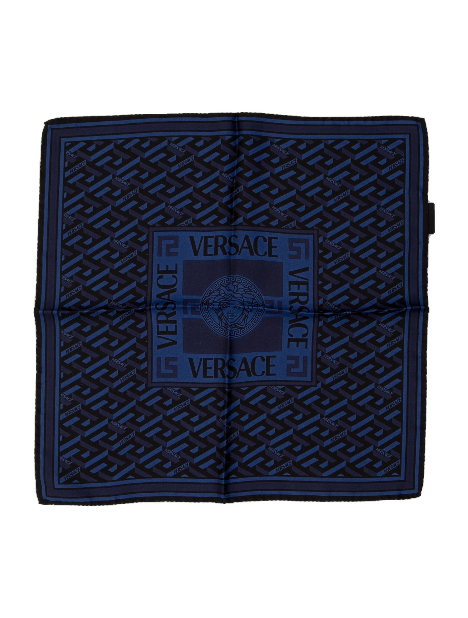 Versace Silk Printed Scarf w/ Tags
