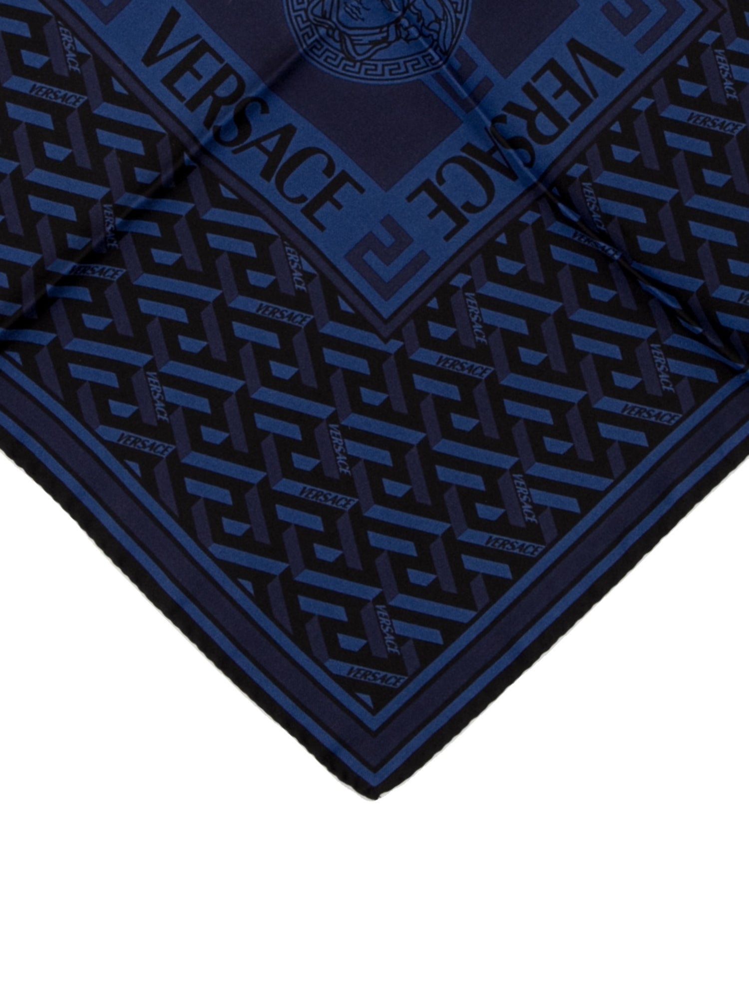 Versace Silk Printed Scarf w/ Tags