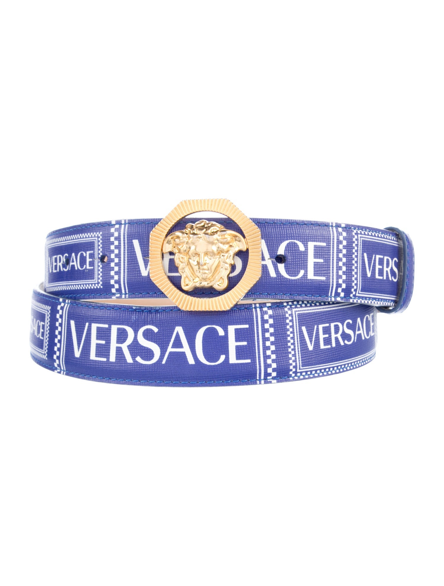 Versace Leather Waist Belt