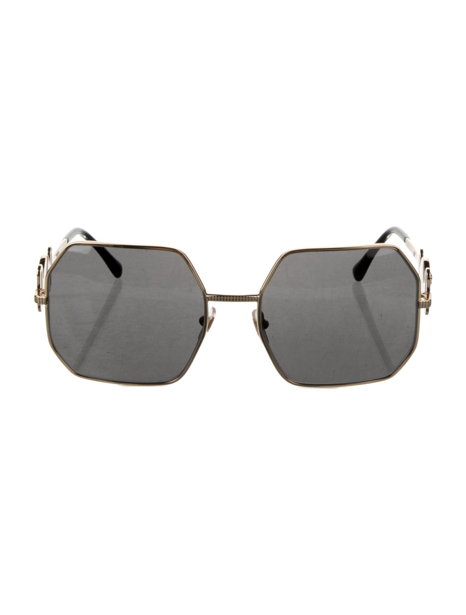 Versace Medusa Insignia Oversize Sunglasses