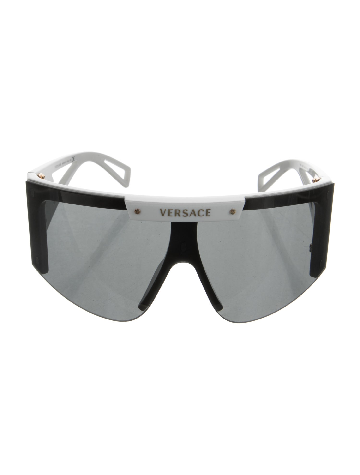 Versace Medusa Insignia Shield Sunglasses