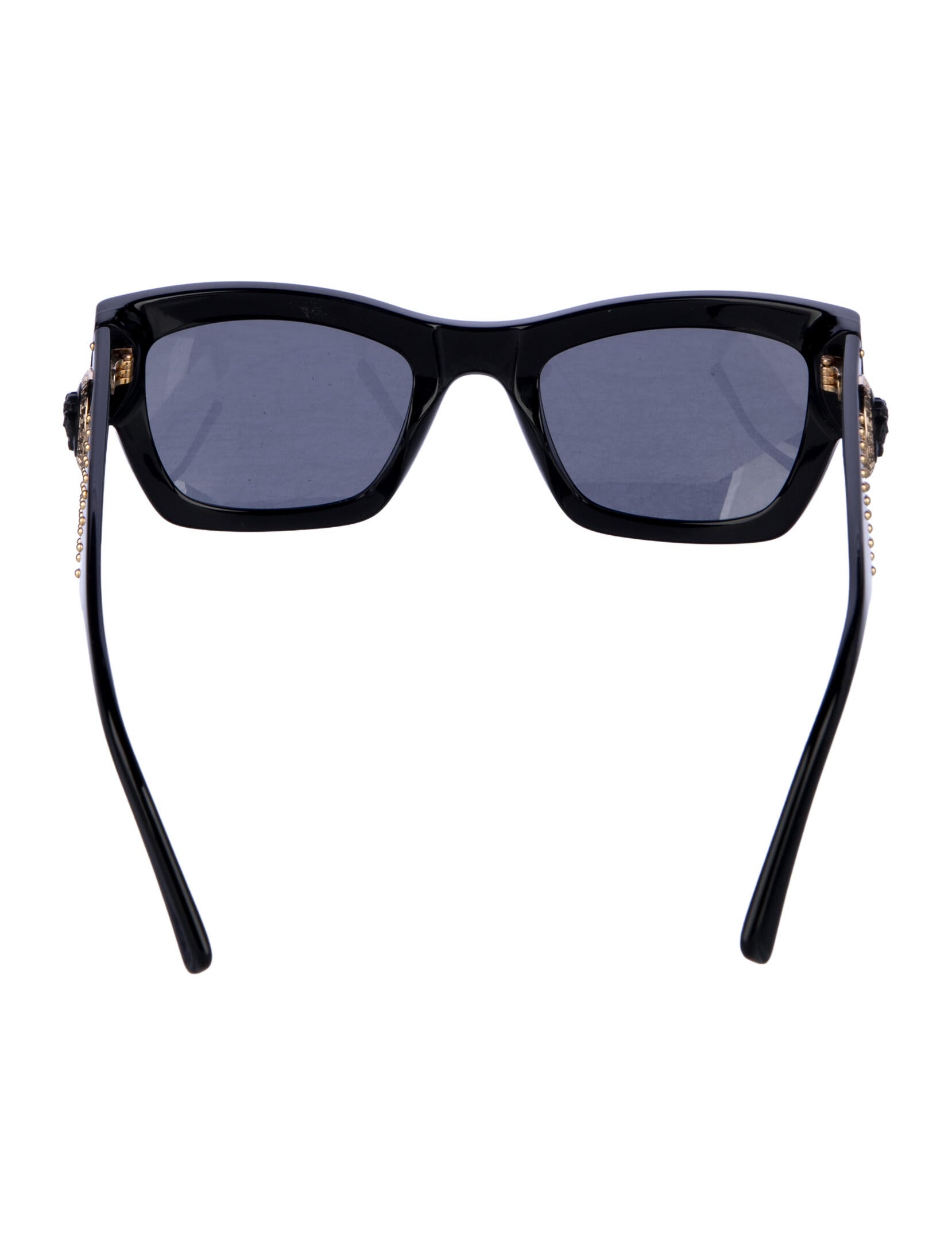 Versace Medusa Insignia Wayfarer Sunglasses