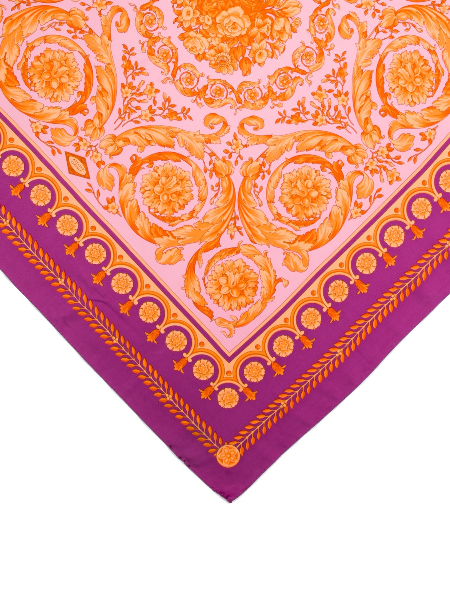 Versace Silk Printed Scarf