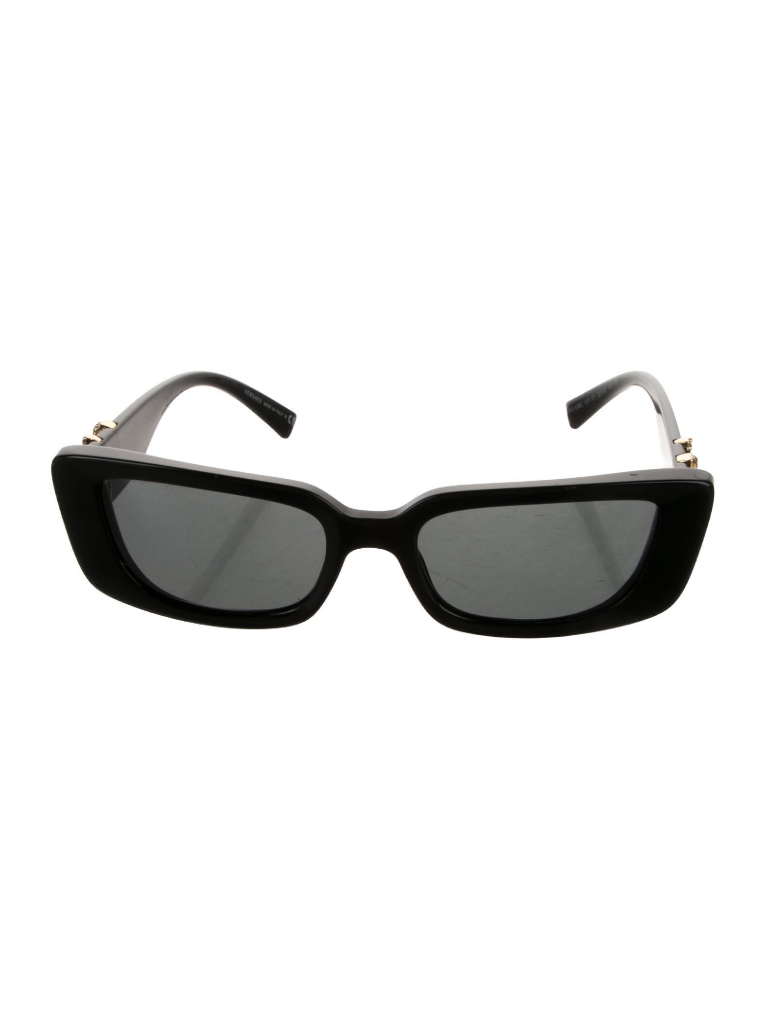 Versace Square Tinted Sunglasses
