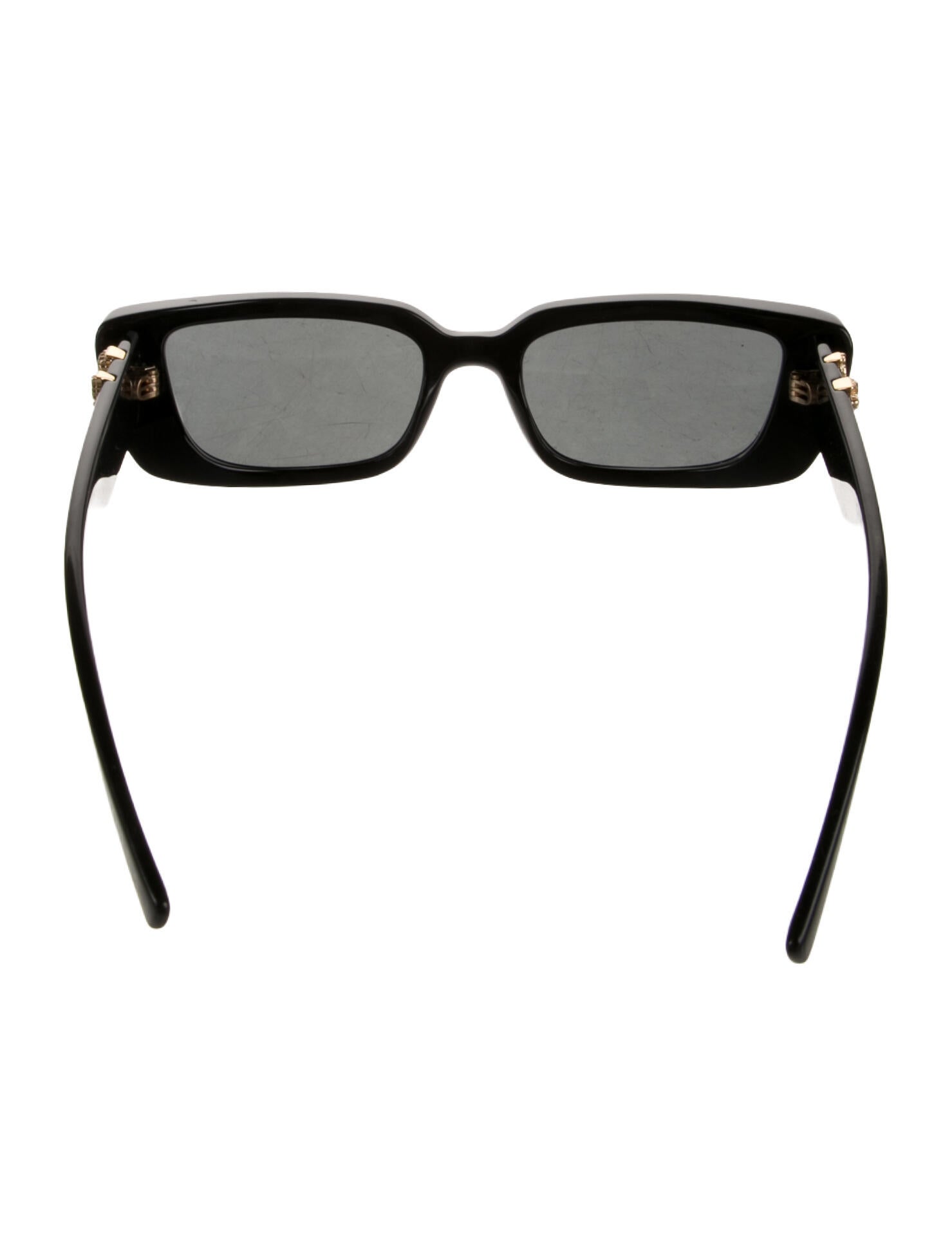 Versace Square Tinted Sunglasses
