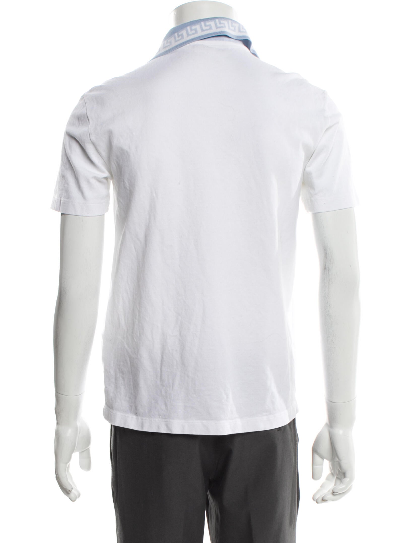 Versace Collar Short Sleeve Polo Shirt