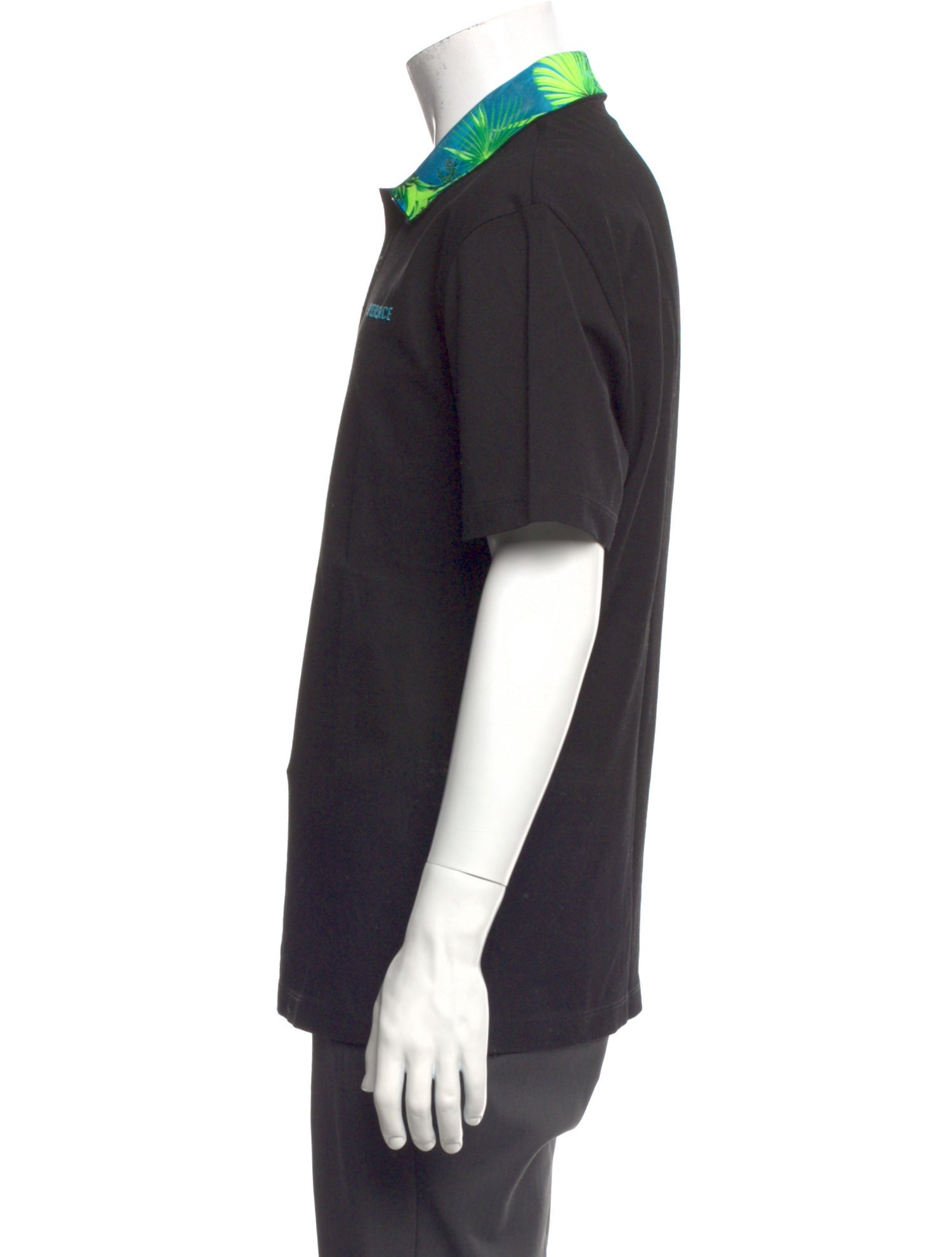 Versace Collar Short Sleeve Polo Shirt