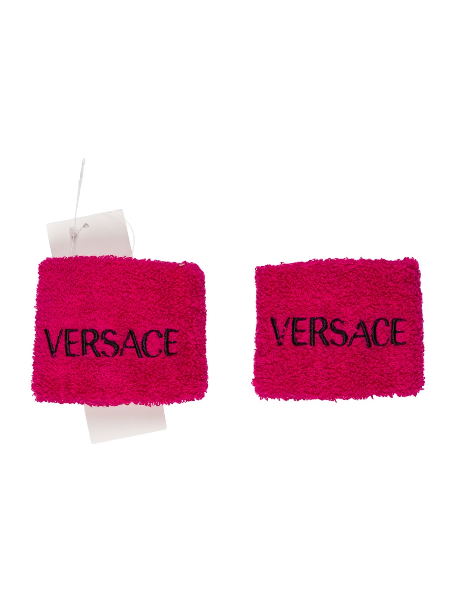 Versace Cotton Logo Wristband