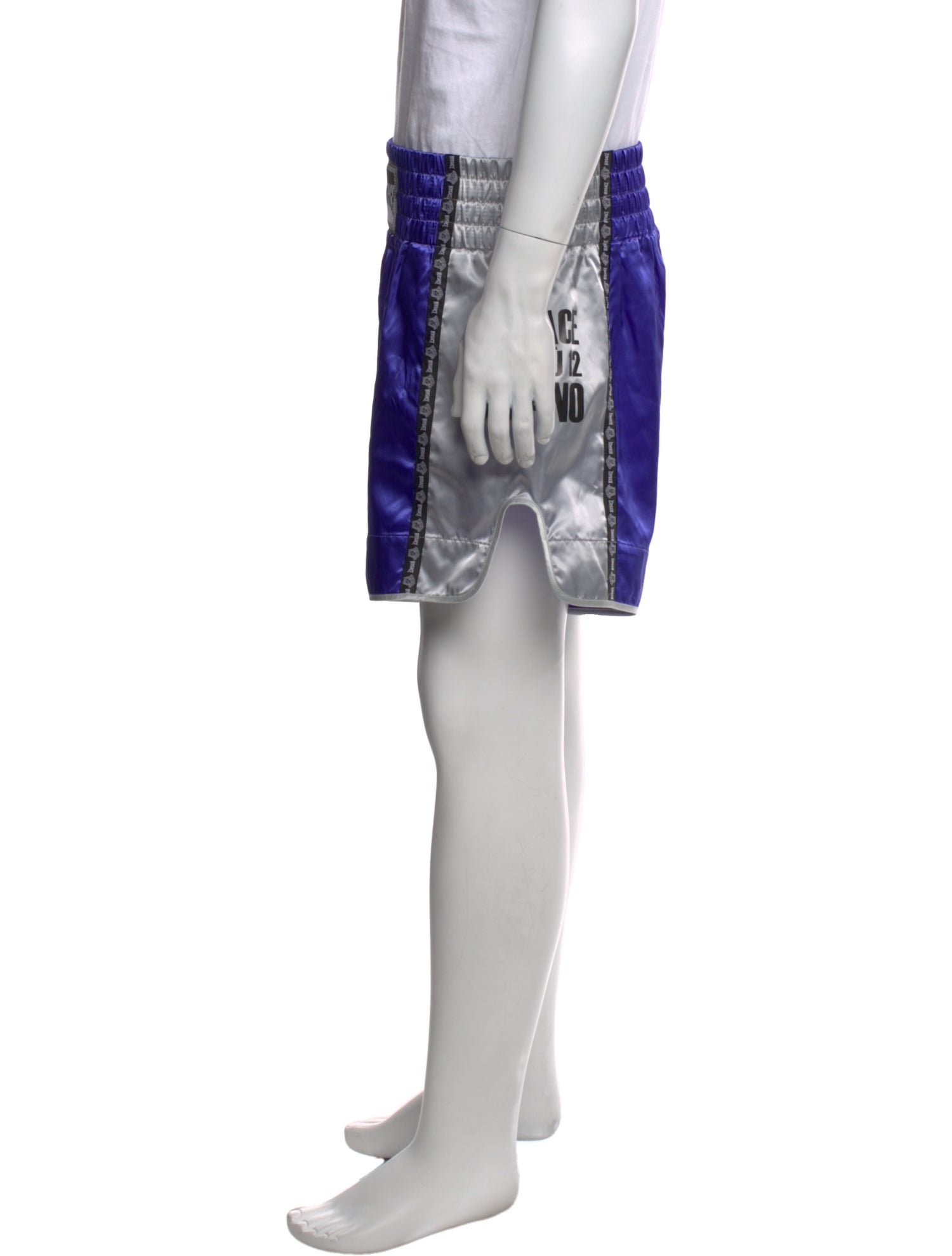 Versace Colorblock Pattern Jogger Shorts