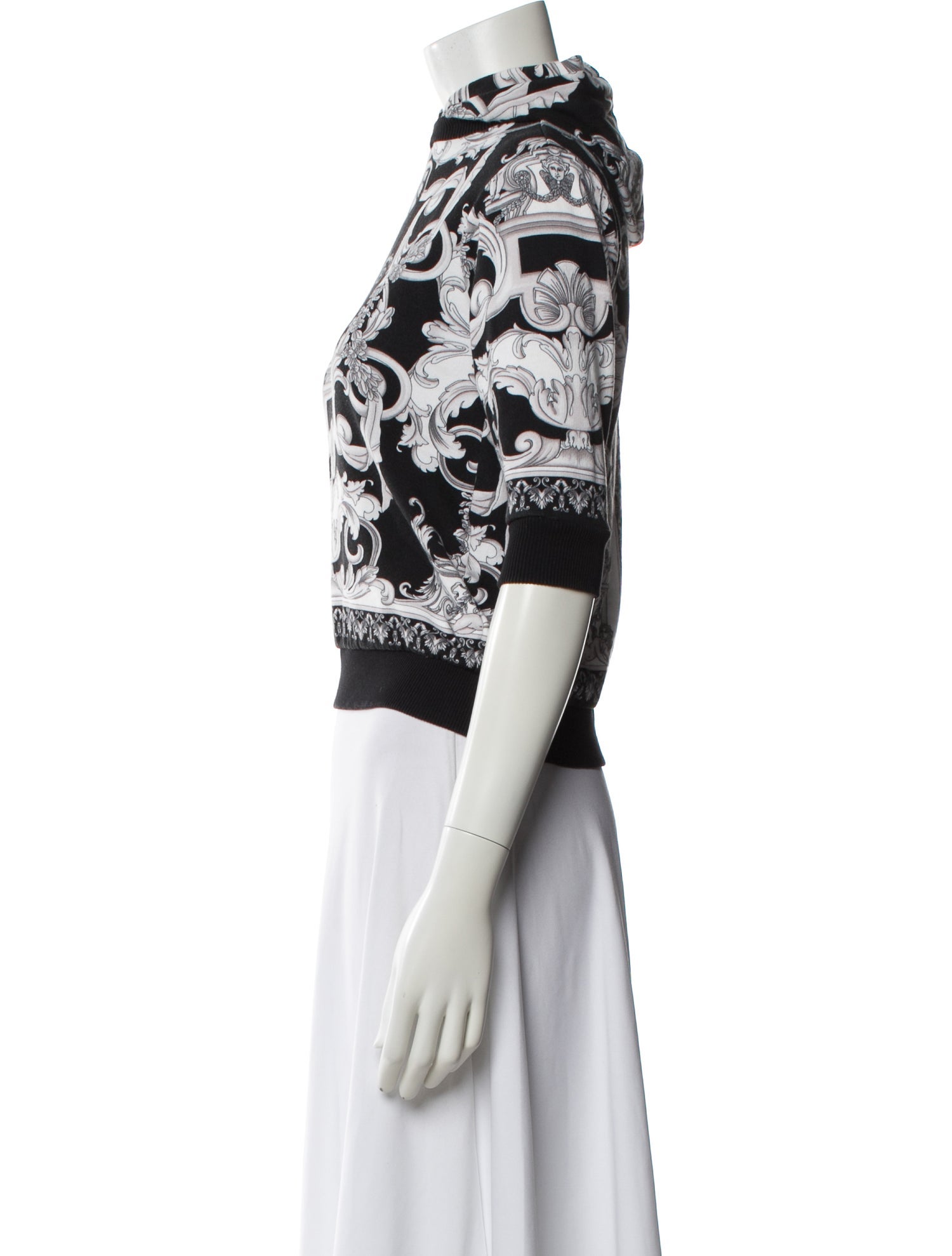 Versace Boys' Baroque Print Hoodie
