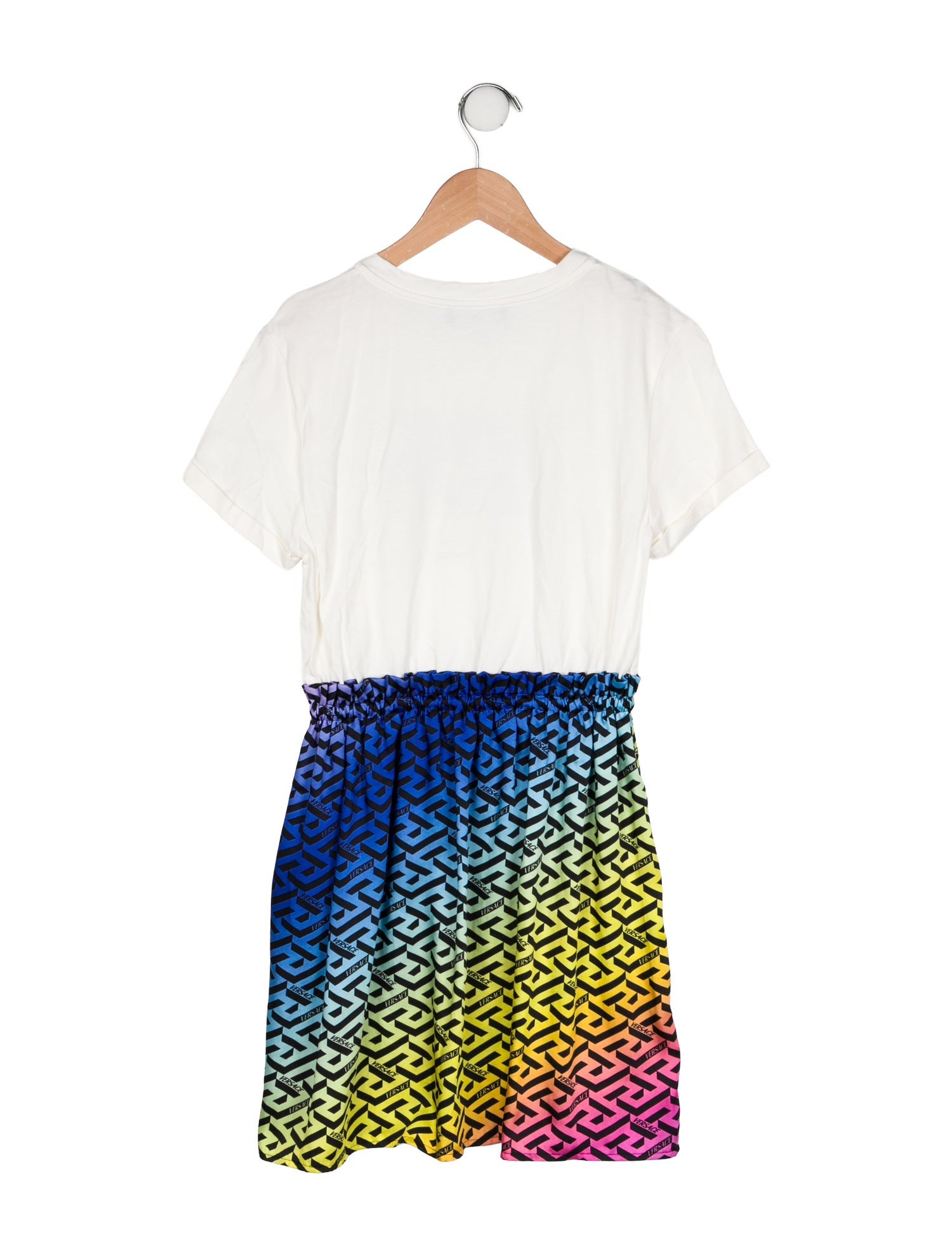 Versace Graphic Print Casual Dress