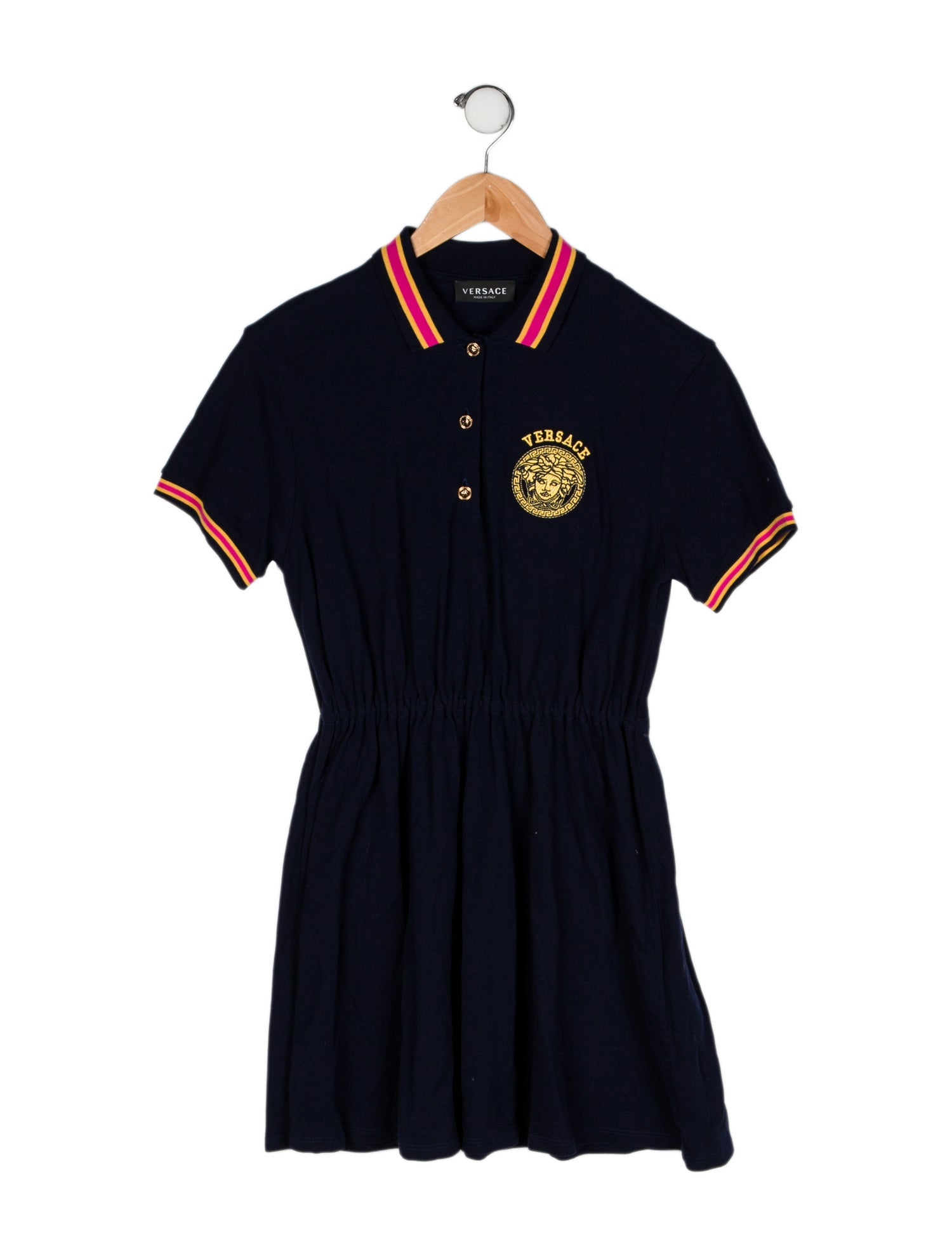 Versace Embroidered Casual Dress