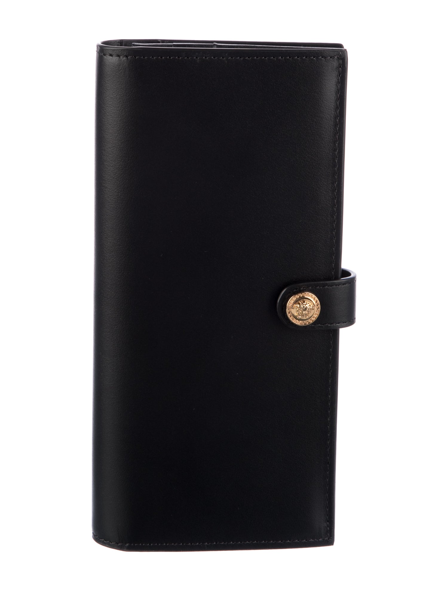 Versace Medusa Insignia Leather Wallet